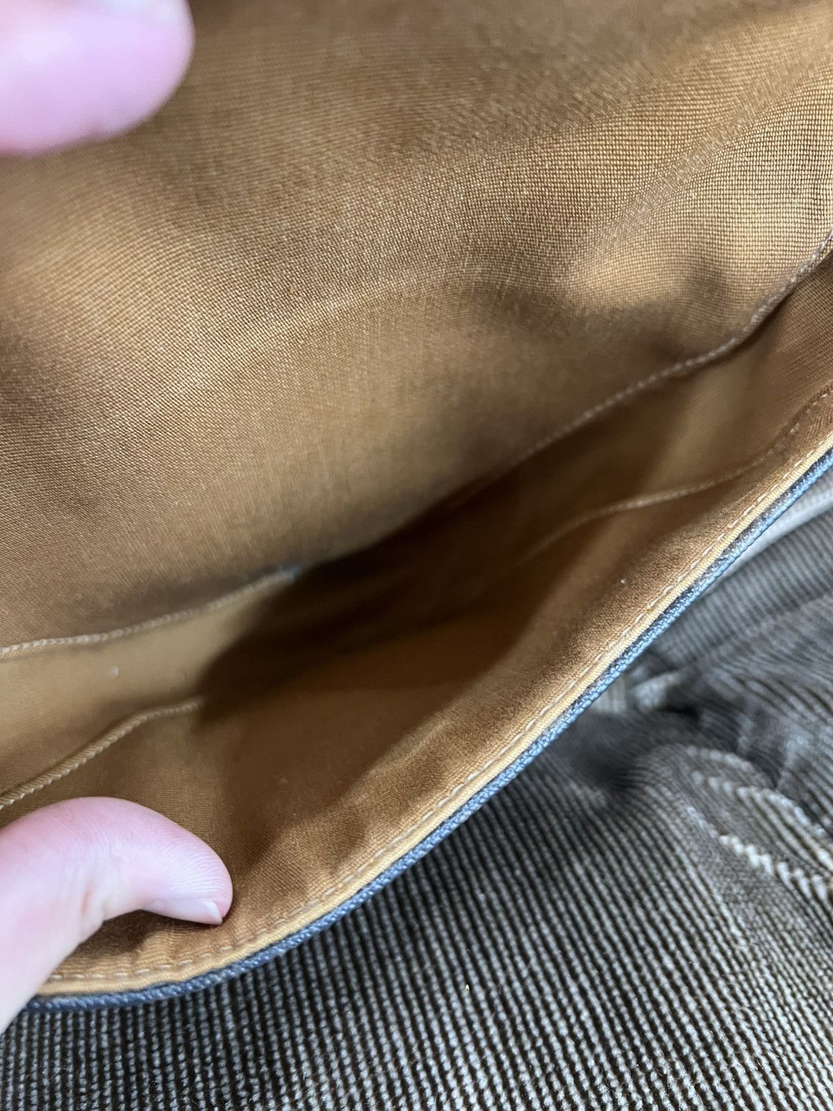Celine Celine Triomphe Triangle Bag in Brown Size ONE SIZE - 6 Thumbnail