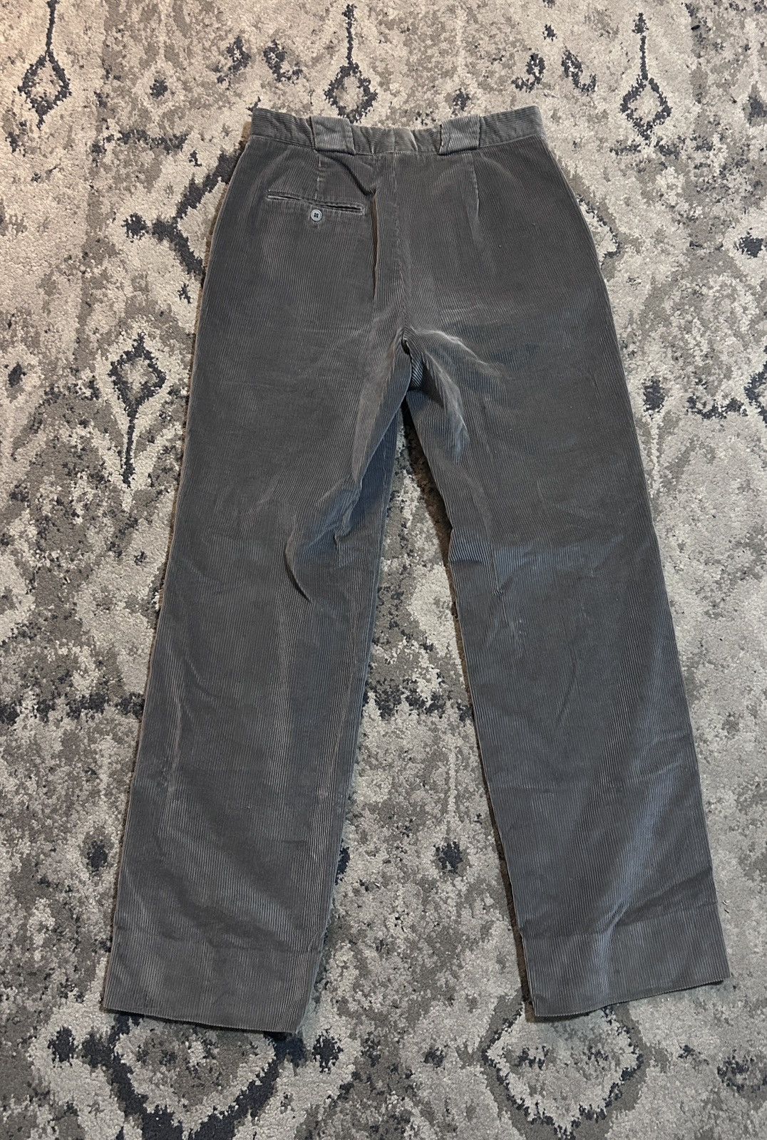 Versace Vintage Wide Versace Corduroy Pants - W30 Size US 30 / EU 46 - 2 Thumbnail
