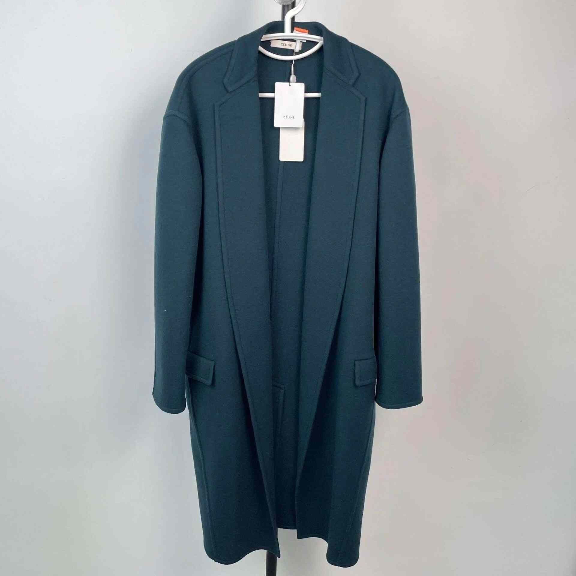Celine Celine Blue Coat 36 Women Size S / US 4 / IT 40 - 1 Thumbnail