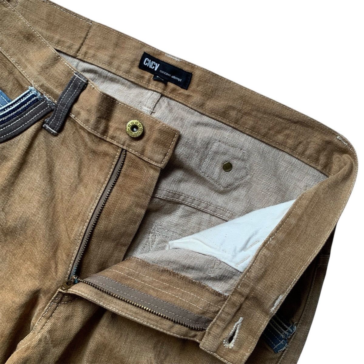 14th Addiction Vintage concave buckle back denim pants Size US 30 / EU 46 - 10 Thumbnail