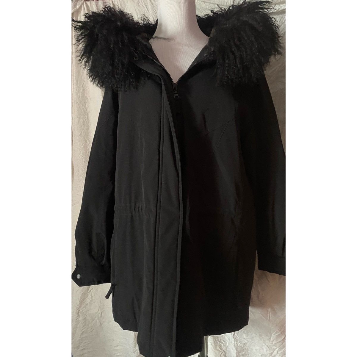 Vintage Bromley Sport, Oversized, Faux Fur, Parka Style Jacket Size M / US 6-8 / IT 42-44 - 2 Thumbnail