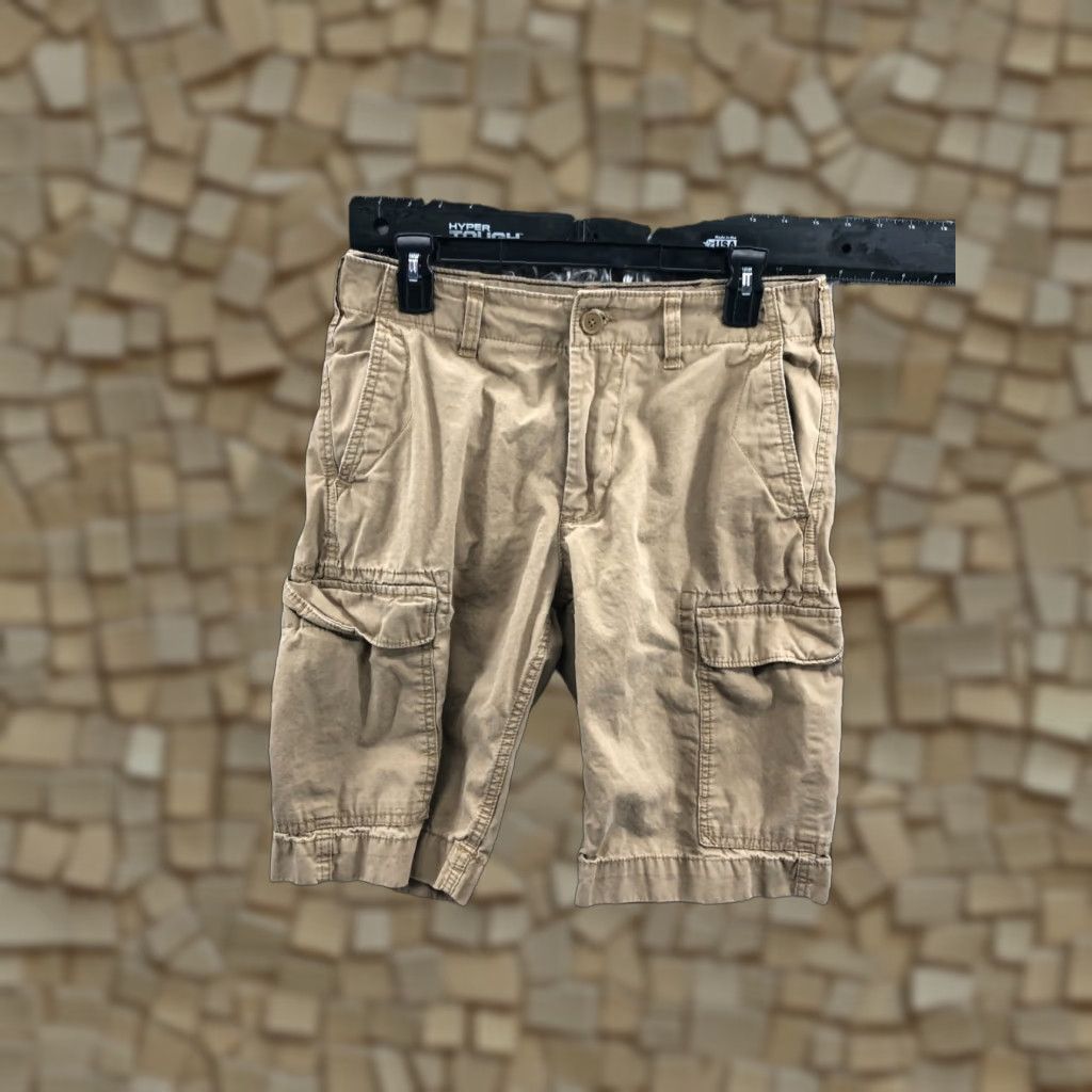 Gap Gap Cargo Shorts Mens Size 30 Mid Rise Medium Wash Beige Shorts Cargo Gap Mens 30 Beige Medium Wash Size US 30 / EU 46 - 1 Thumbnail