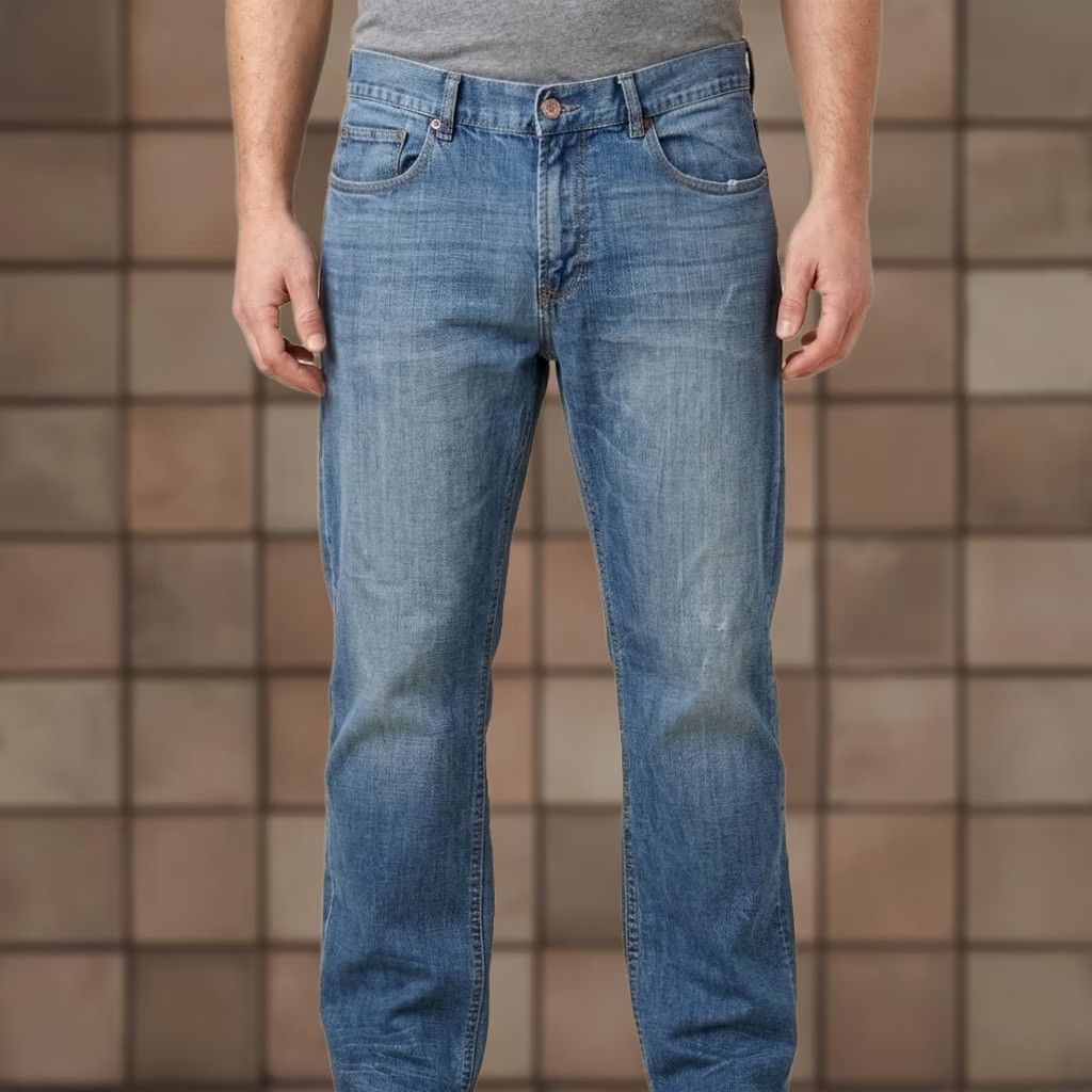 Vintage Chip & Pepper Jeans Mens W34 L34 Straight Leg Medium Wash Distressed Faded Size US 34 / EU 50 - 1 Thumbnail