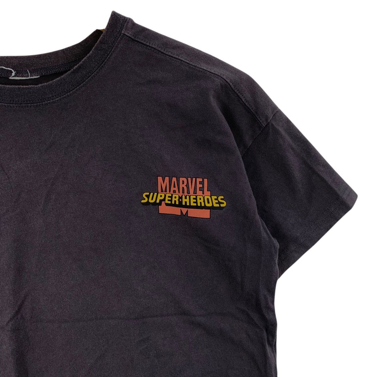 Marvel Comics MARVEL SUPER HEROES My Little Wonder Crop Tee Shirt Top Size S / US 4 / IT 40 - 6 Thumbnail