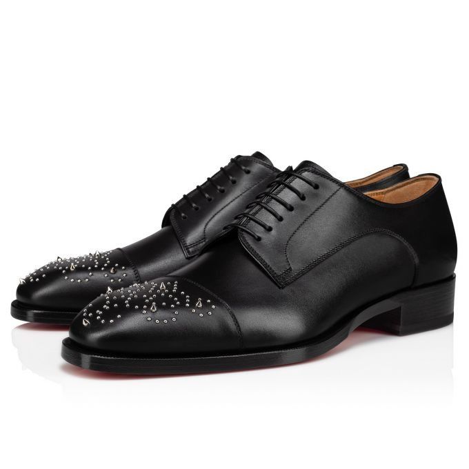 Christian Louboutin Maltese Flat Calf Leather in black Size US 7 / EU 40 - 1 Thumbnail