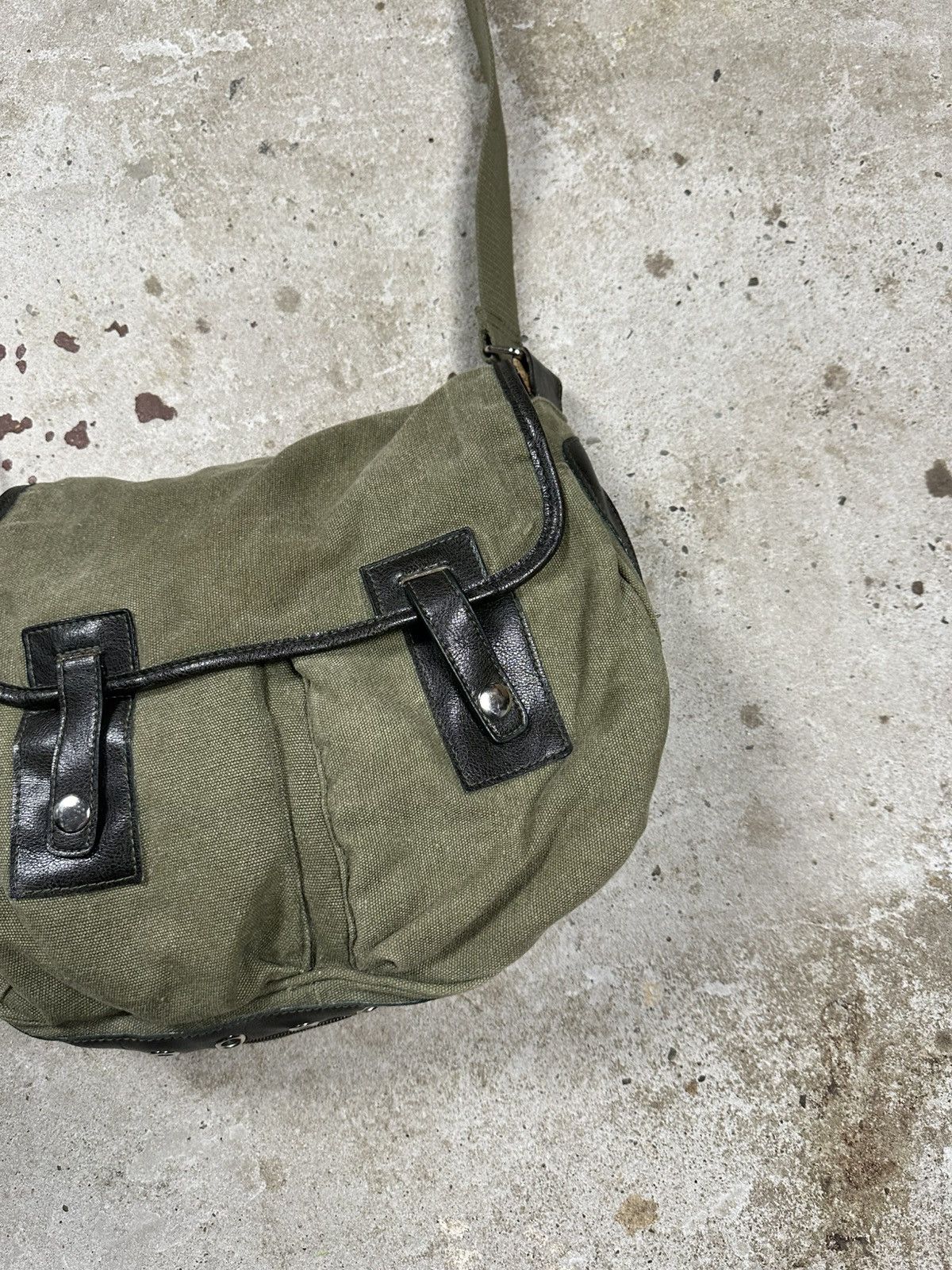 Other Vintage Y2K Army Military Style Crossbody Messenger Bag Size ONE SIZE - 4 Thumbnail