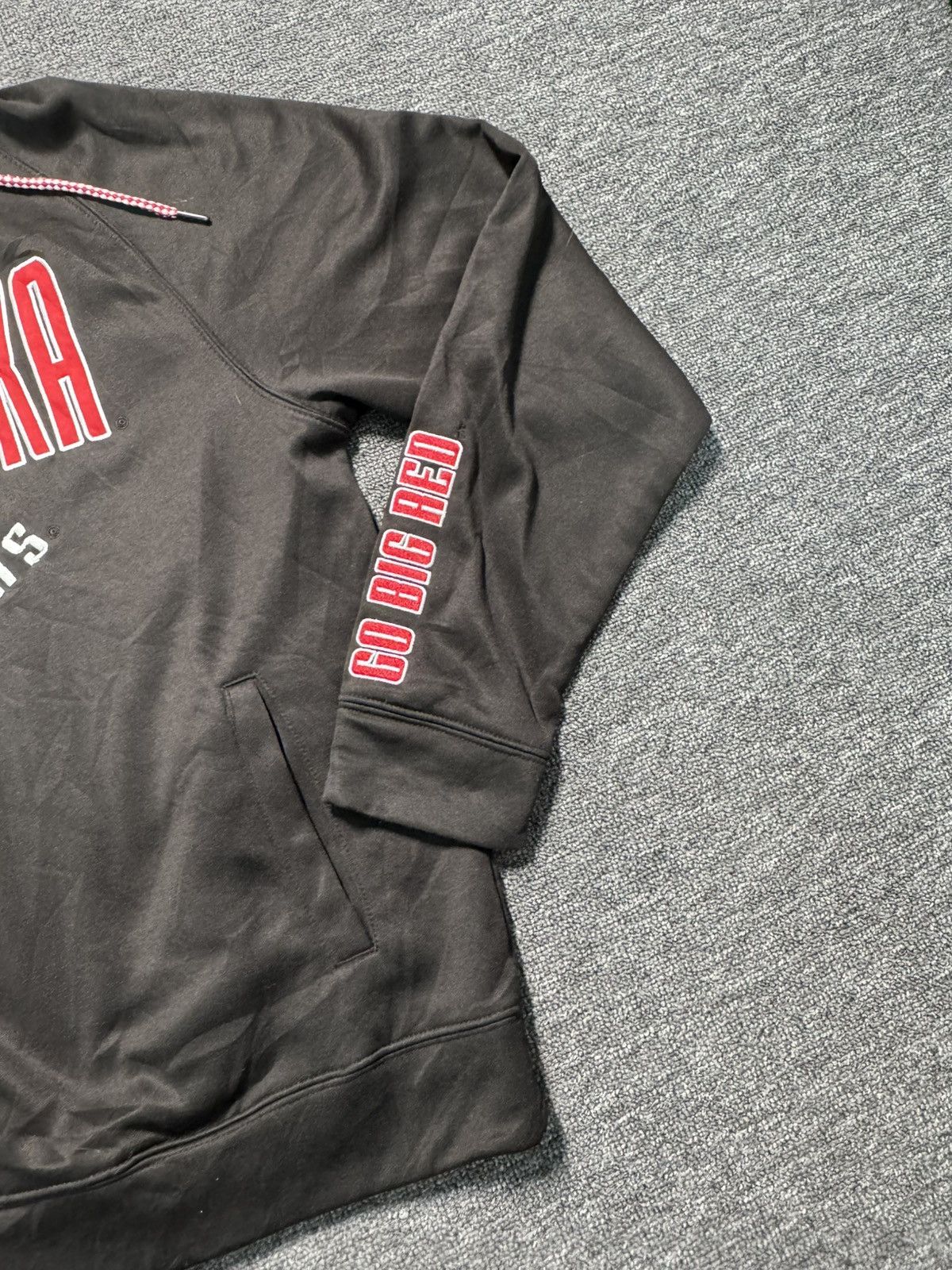 Colosseum Athletics × NCAA Nebraska Huskers Men’s M Hoodie Embroidered Spell Out NCAA Size US M / EU 48-50 / 2 - 4 Thumbnail