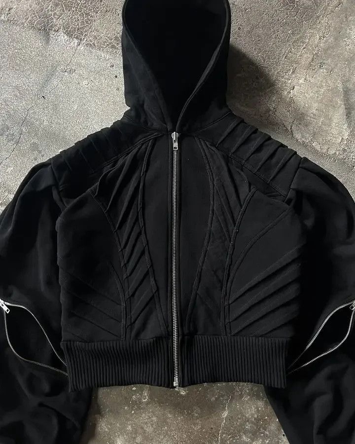 Japanese Brand × Vintage Hip Hop Embroidery Zipper Hoodie Jacket Size US S / EU 44-46 / 1 - 6 Thumbnail