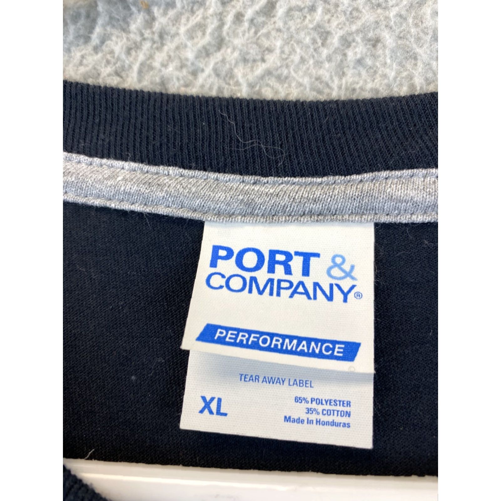 Vintage Port And Company Men’s XL BASIC LONG SLEEVE T SHIRT Black 81-40 / 100% cotton Graphic Tee Regular Size XS? Size US XL / EU 56 / 4 - 5 Thumbnail