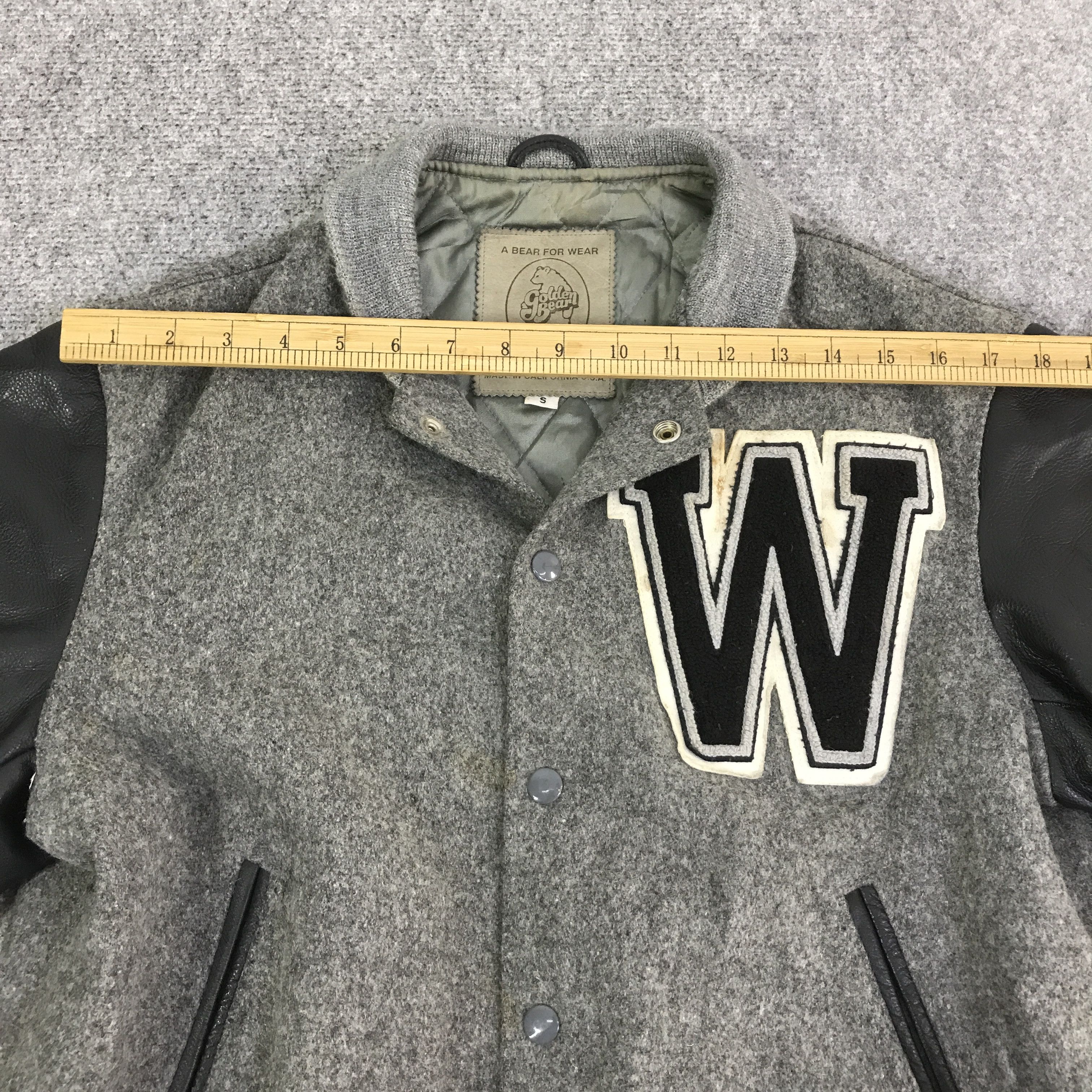 Golden Bear 80s GOLDEN BEAR SNAP BUTTON VARSITY JACKET K124B5 Size US S / EU 44-46 / 1 - 5 Thumbnail