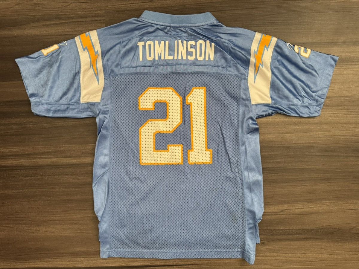 Reebok YOUTH San Diego Chargers LaDainian Tomlinson #21 NFL Jersey Size US XXS / EU 40 - 6 Thumbnail