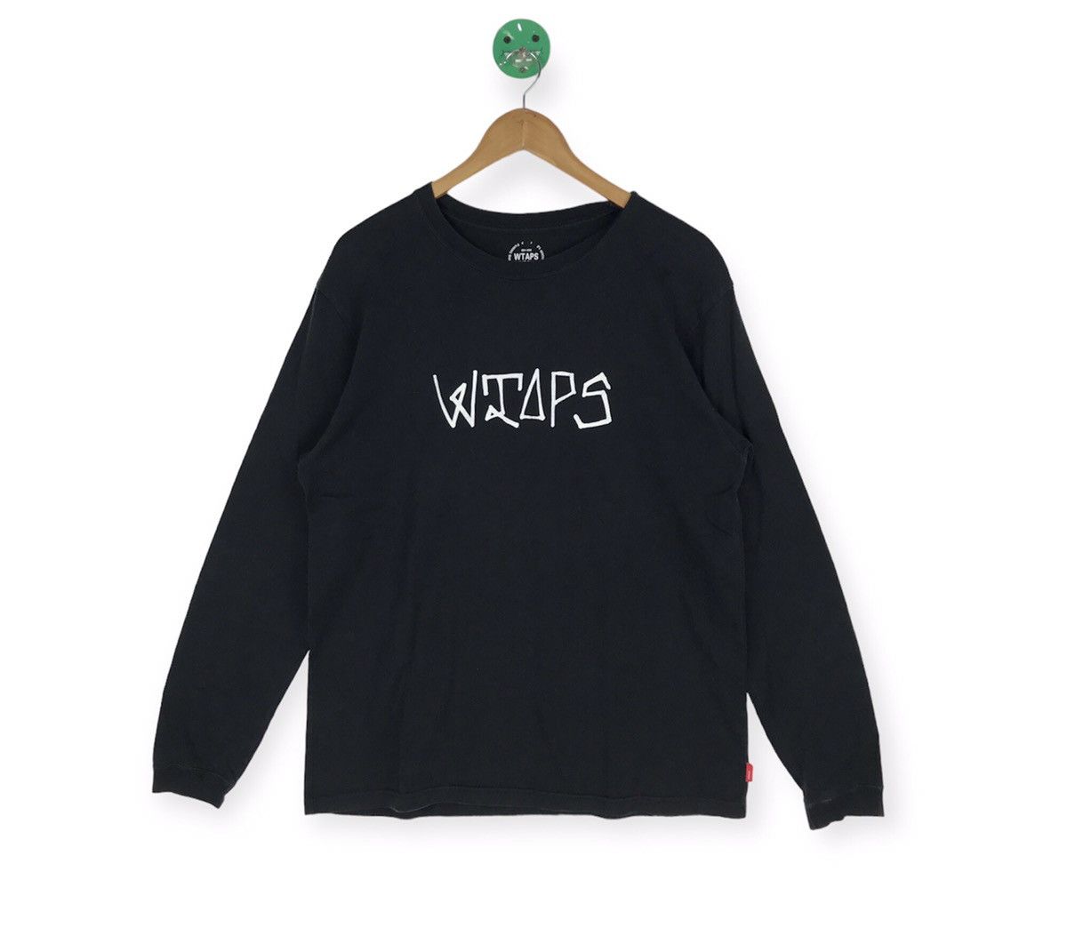 Wtaps Wtaps Long Sleeve Tshirt Black Colour Nice Design Size US L / EU 52-54 / 3 - 1 Thumbnail