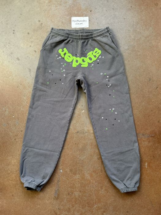 Sp5der Sweatpants 'Maroon