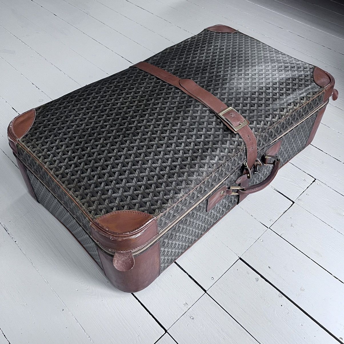 Goyard Goyard Goyardine Monogram Mid 1900s Soft Suitcase Size ONE SIZE - 1 Thumbnail