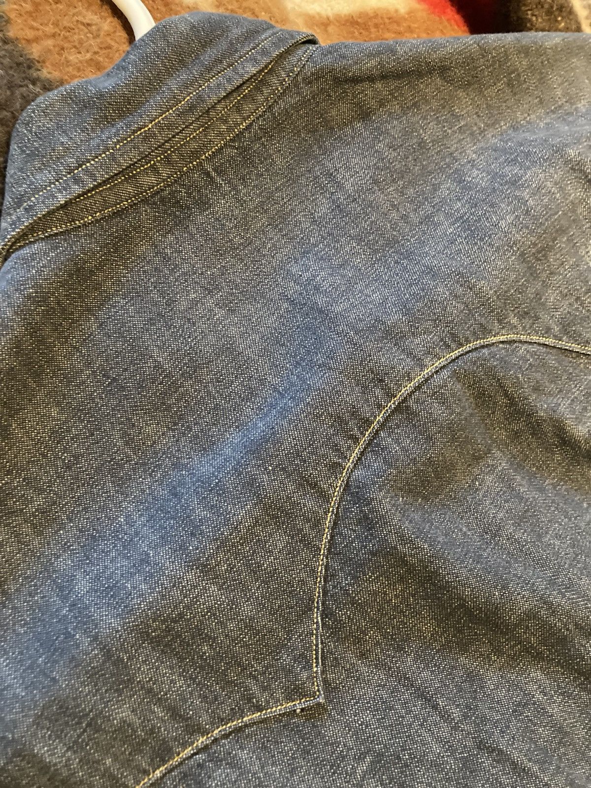 Warehouse & Co. Warehouse & Co Sawtooth Denim Western Shirt Size US M / EU 48-50 / 2 - 11 Thumbnail