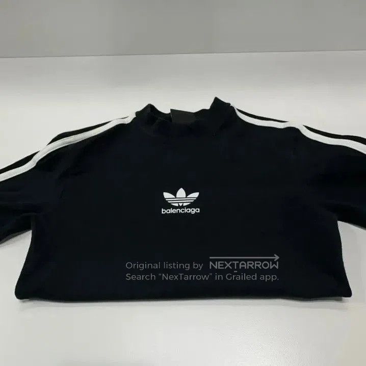 Balenciaga Balenciaga x Adidas Classic Logo Long Sleeve Sweatshirt. Size US S / EU 44-46 / 1 - 1 Thumbnail