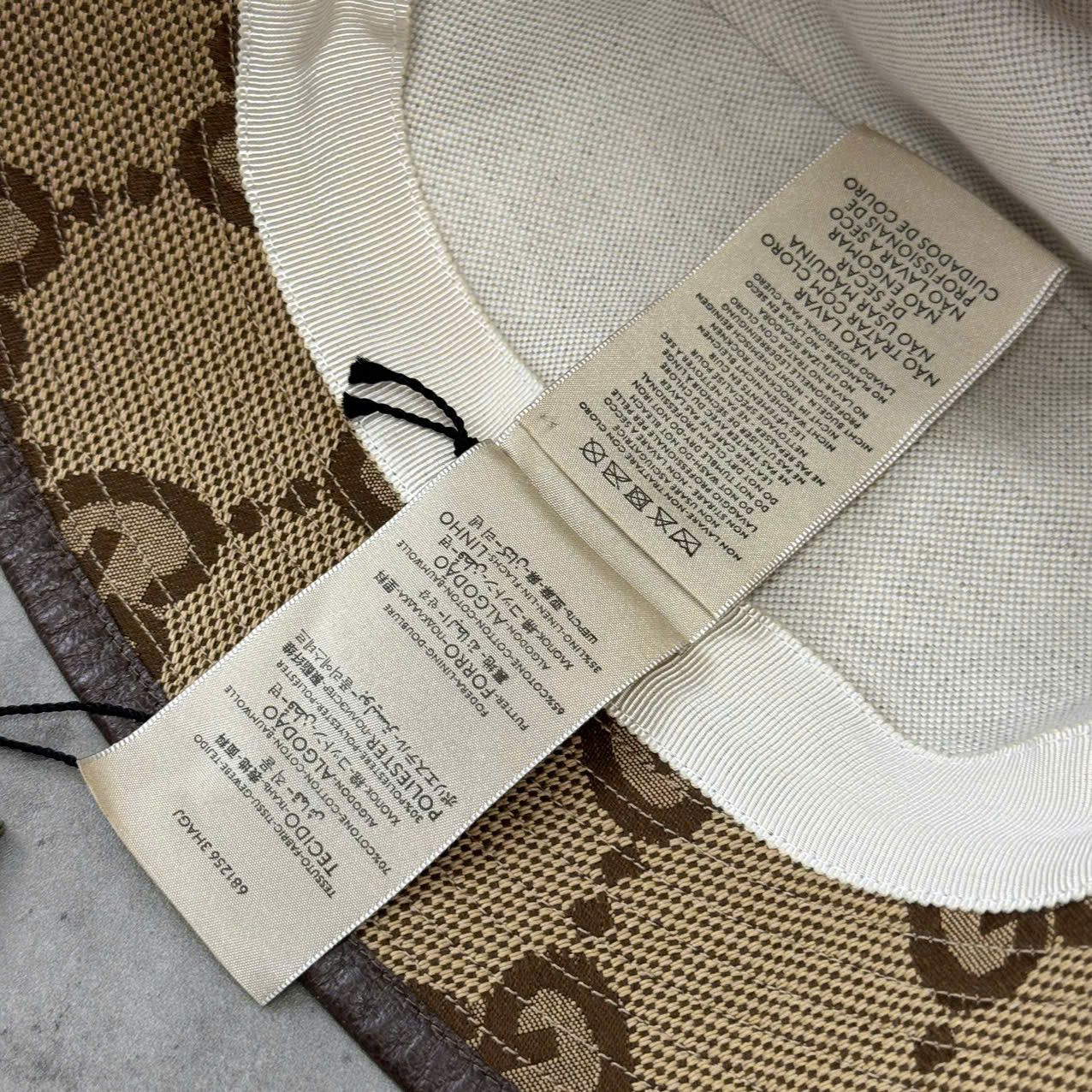 Gucci GUCCI Canvas Bucket Hat Size ONE SIZE - 8 Thumbnail