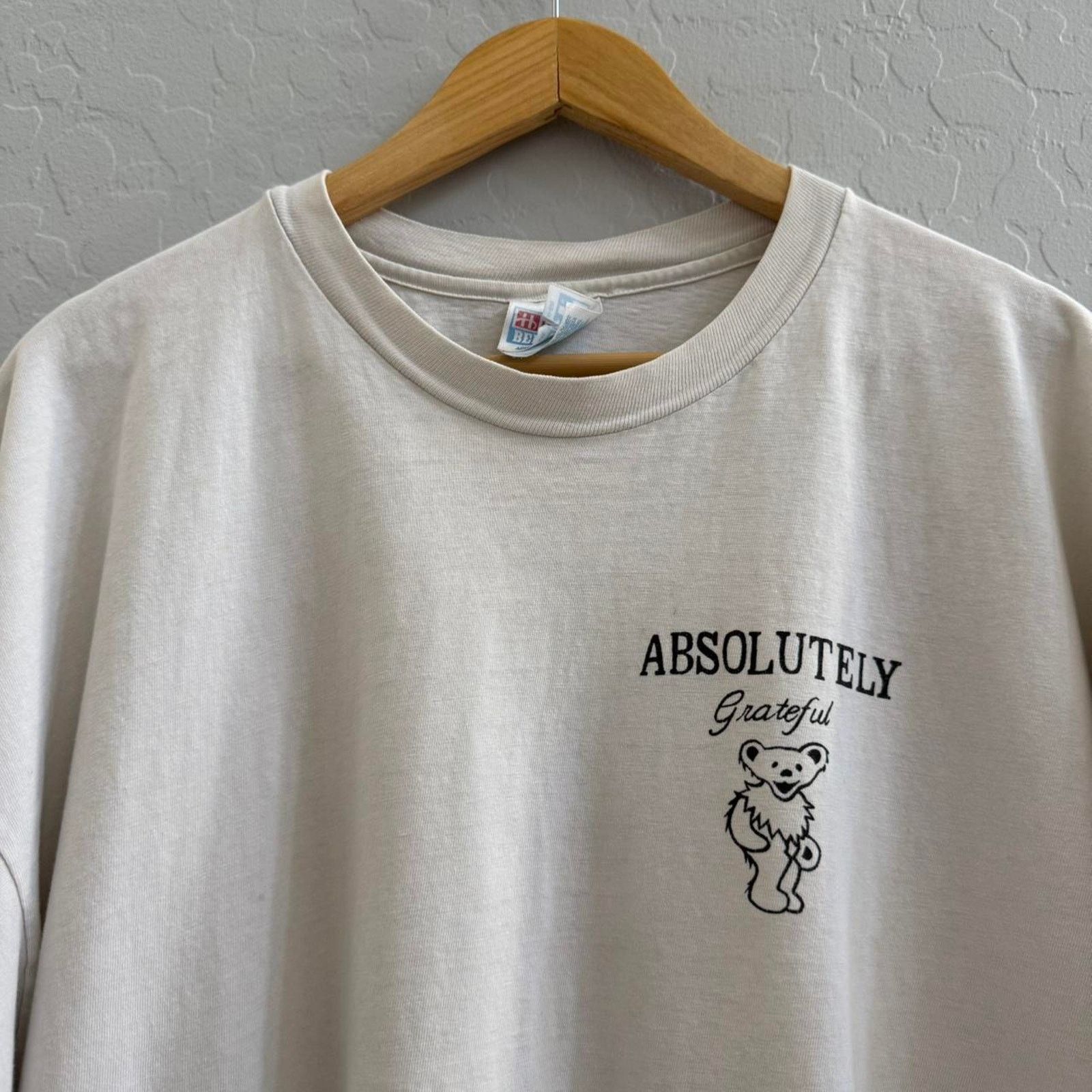 Hanes Vintage 90s grateful dead absolutely grateful vodka shirt Size US XL / EU 56 / 4 - 3 Thumbnail