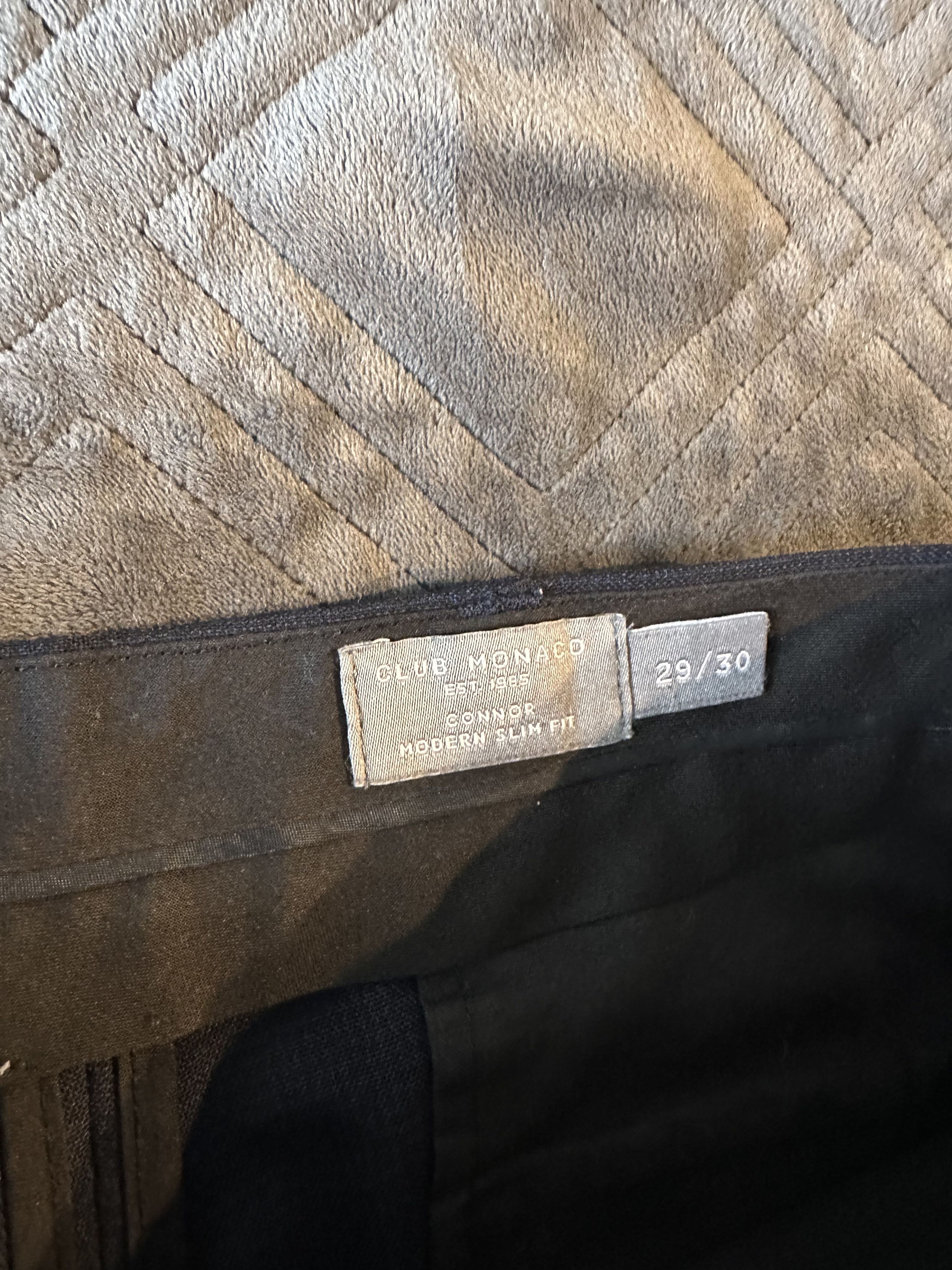 Club Monaco Connor Glenplaid Wool Trousers Size US 29 - 4 Thumbnail