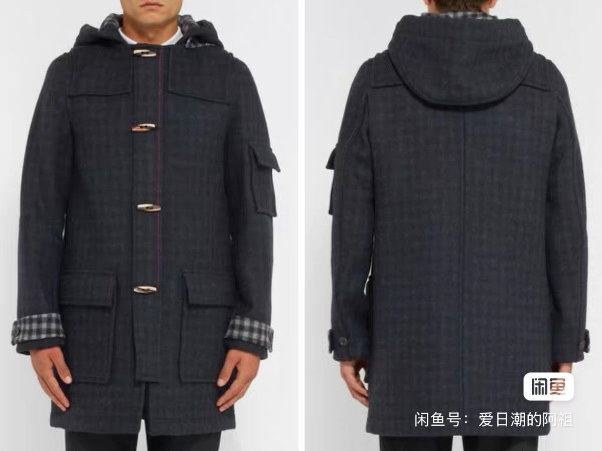 Raf Simons Raf Simons Wool check coat Size US M / EU 48-50 / 2 - 2 Thumbnail