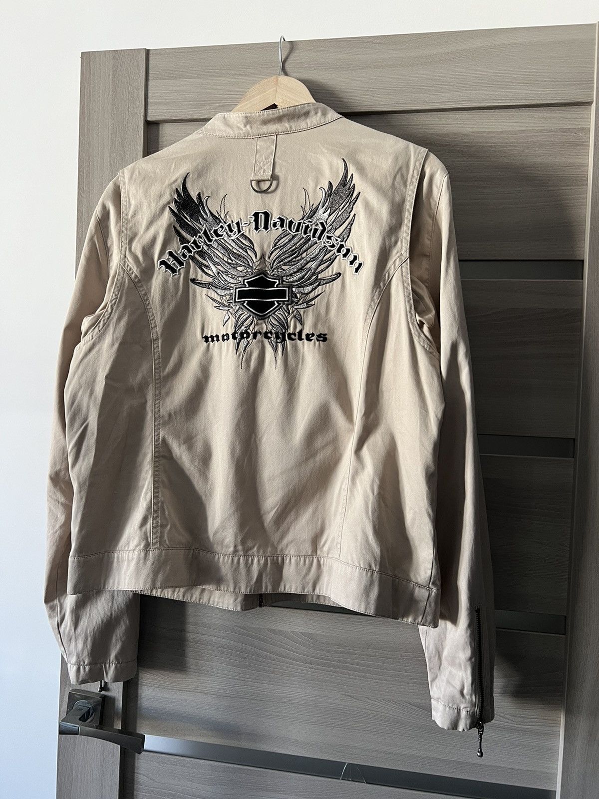 Harley Davidson Vintage Harley Davidson Jacket Big Embroidered Logo 90’s Size US L / EU 52-54 / 3 - 6 Thumbnail