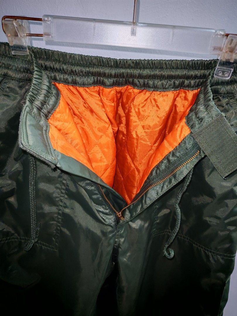 Vintage Archive MA-1 Flight Pants – Chapman Orange Lining Size US 30 / EU 46 - 9 Thumbnail