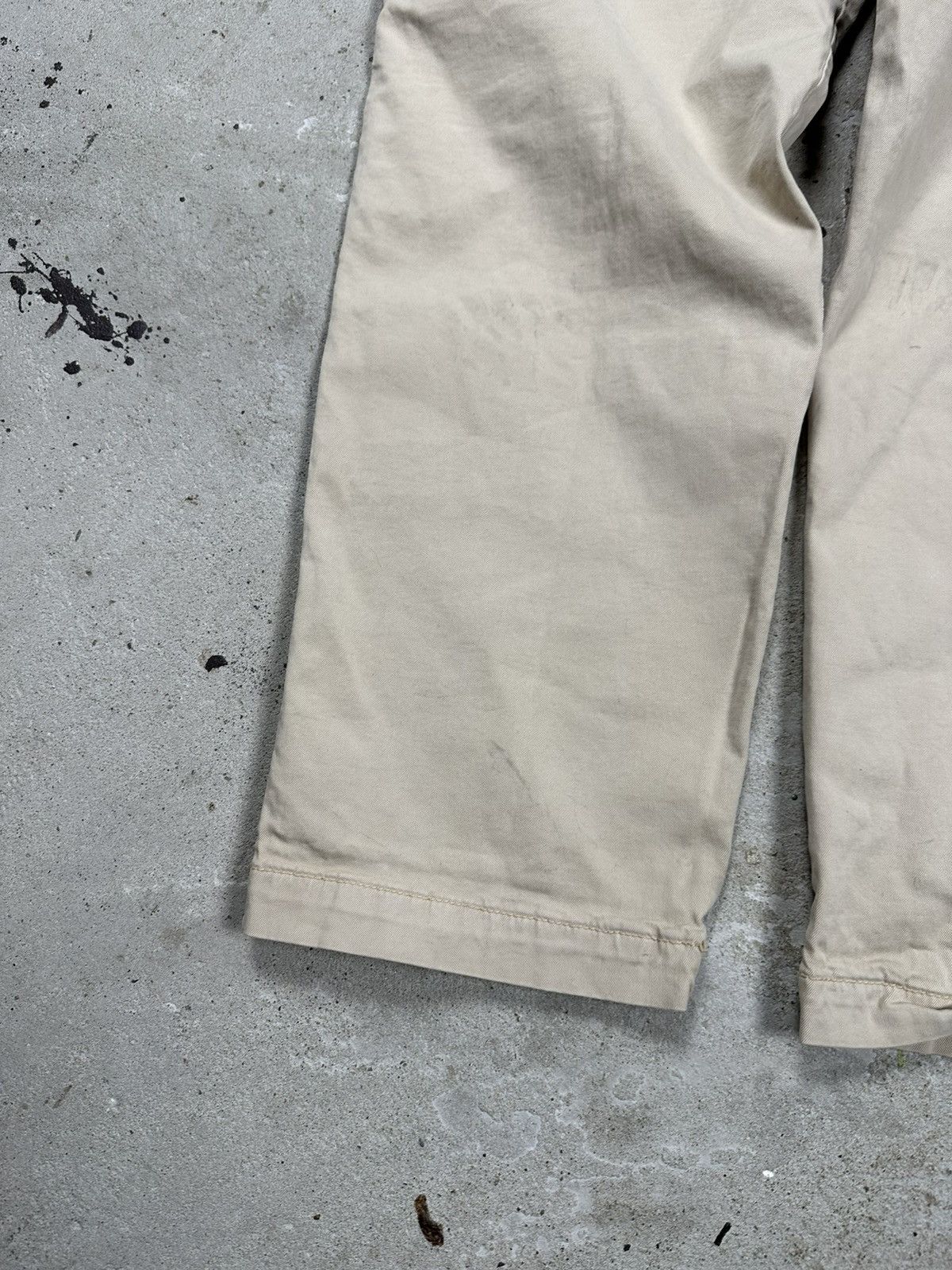 Carhartt Carhartt Beige Lawton Pant Dirty Pants Size US 33 - 13 Thumbnail