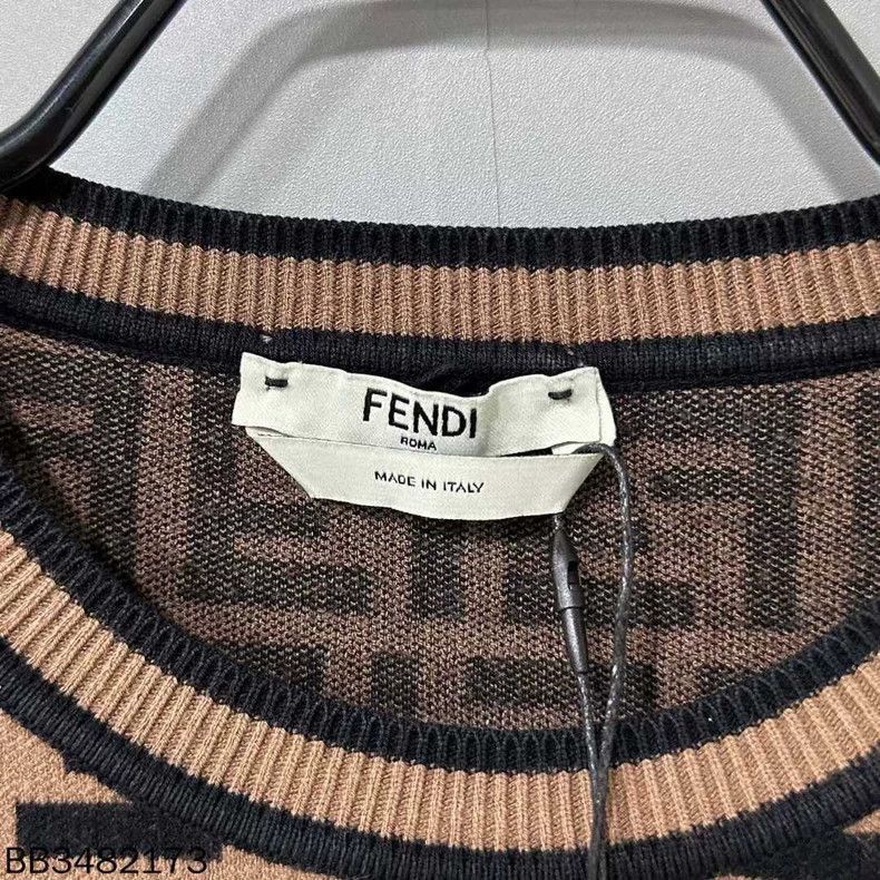 Fendi Fendi Knit Long Sleeve Top Size US M / EU 48-50 / 2 - 4 Thumbnail