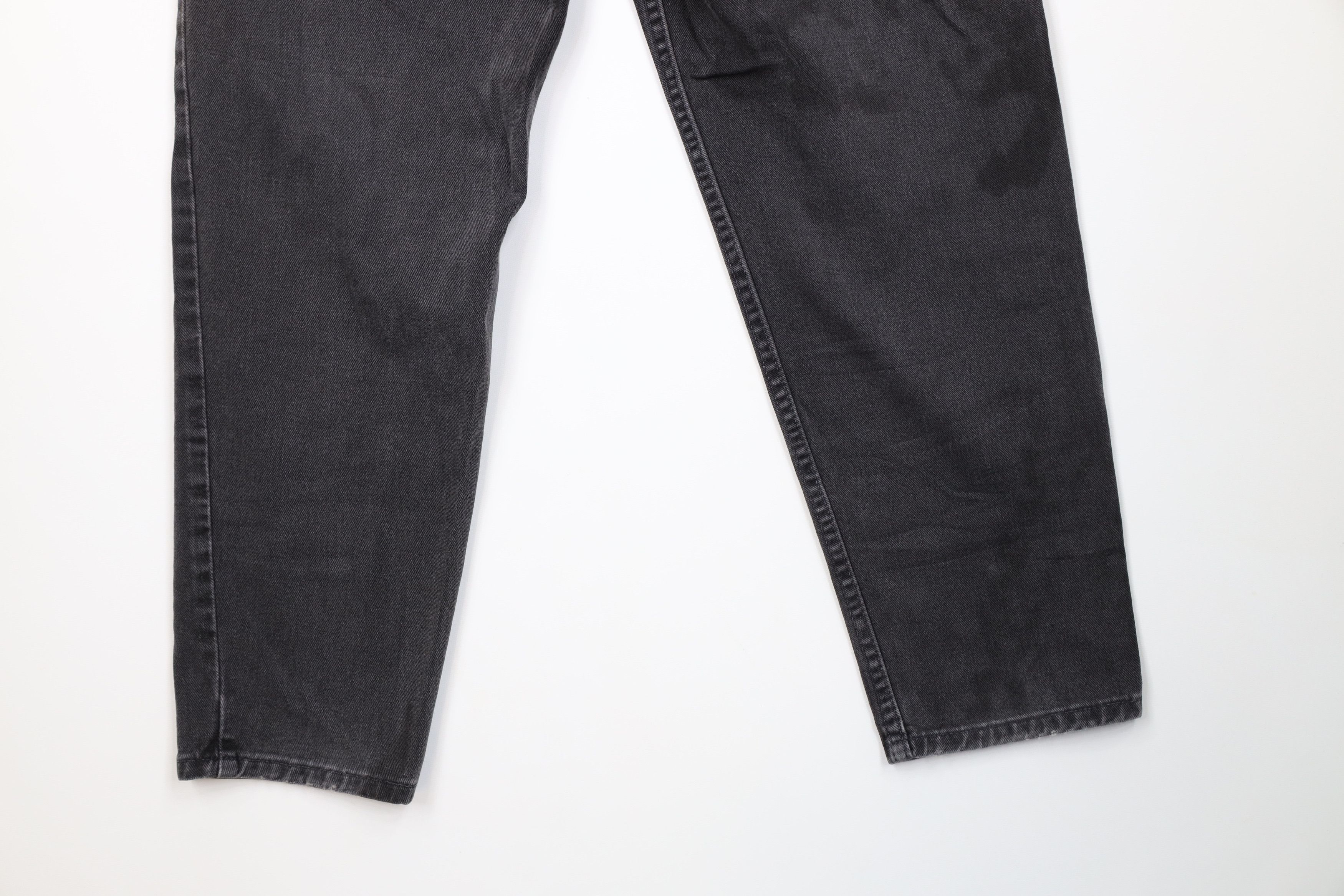 Levi's Vintage Y2K 2001 Levis 550 Tapered Leg Jeans Black USA Size 36" / US 14 / IT 50 - 13 Thumbnail