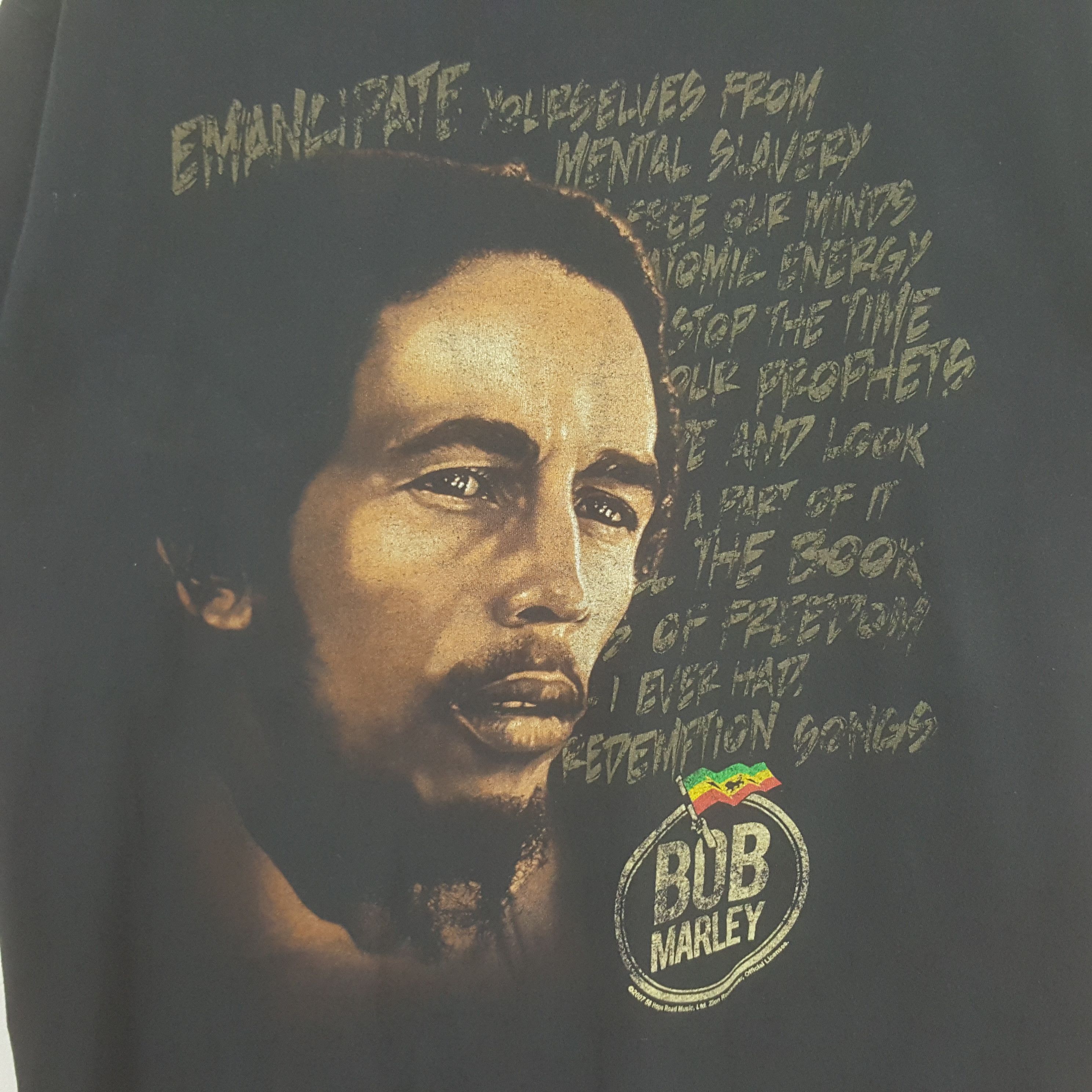 Bob Marley Vintage Bob Marley Jamaican Singer Reggae Tshirt C319N34 Size US L / EU 52-54 / 3 - 2 Thumbnail