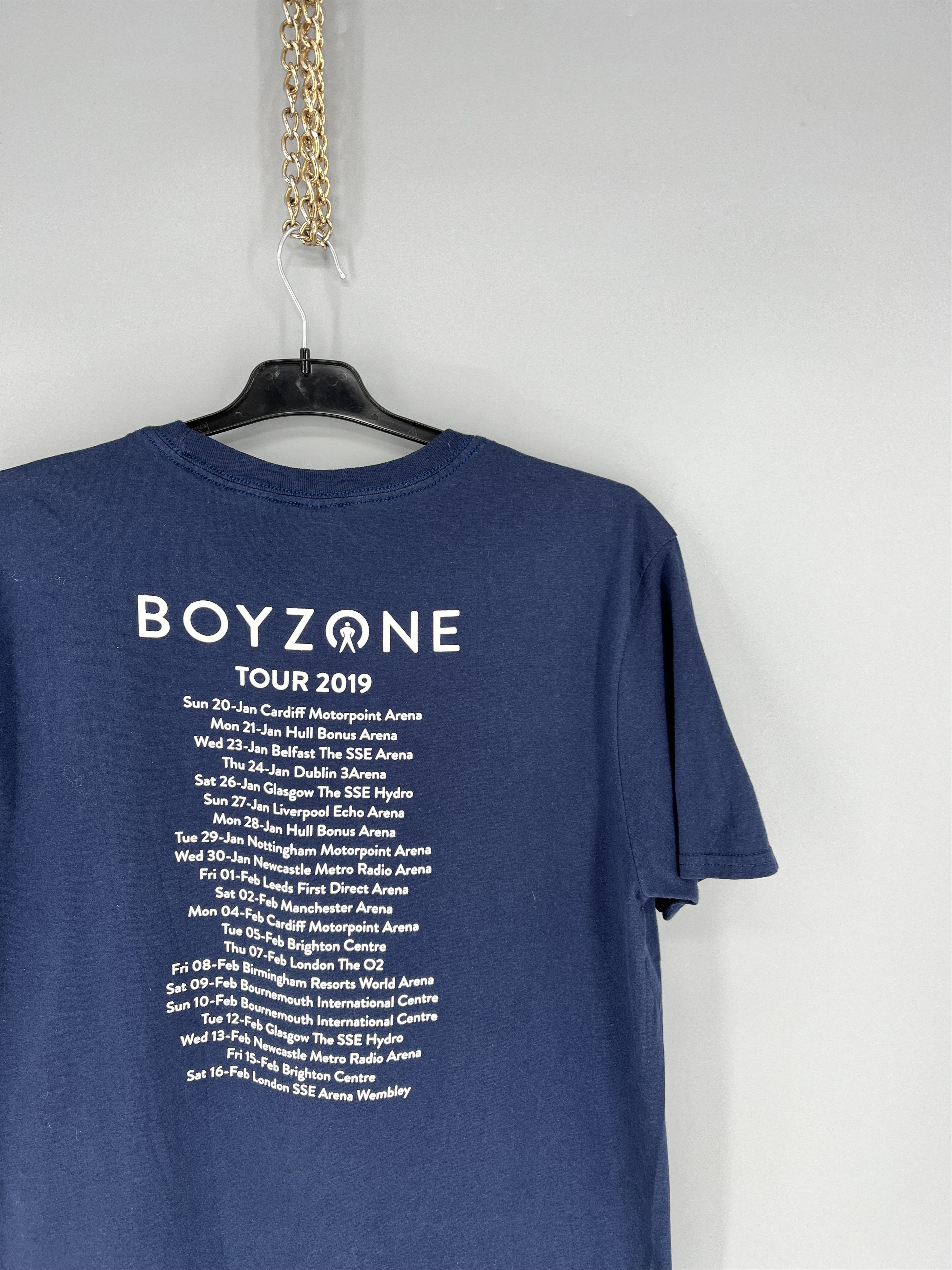 Band Tees Vintage Y2K Boyzone T-Shirt Live By Request Tour Tee Size US L / EU 52-54 / 3 - 10 Thumbnail
