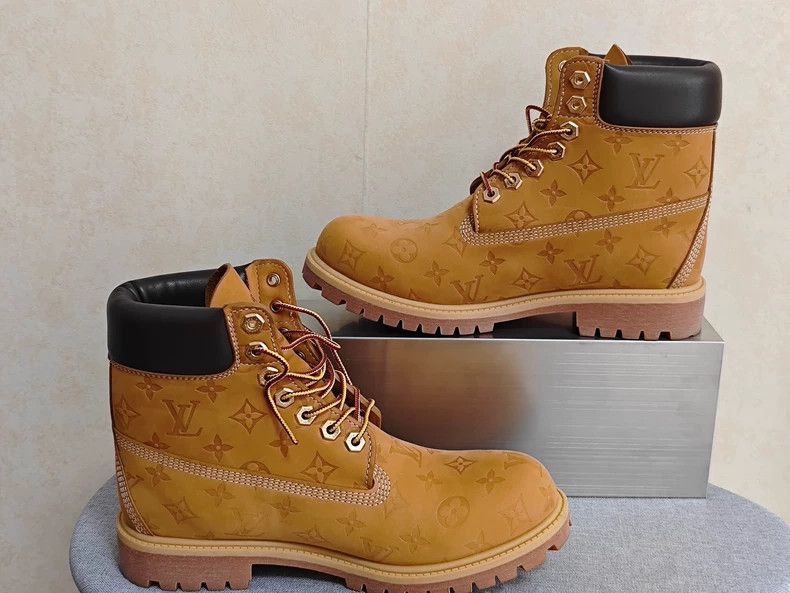 Louis Vuitton Louis Vuitton Timberland Collaboration Boots-2507 Size US 9.5 / EU 42-43 - 3 Thumbnail