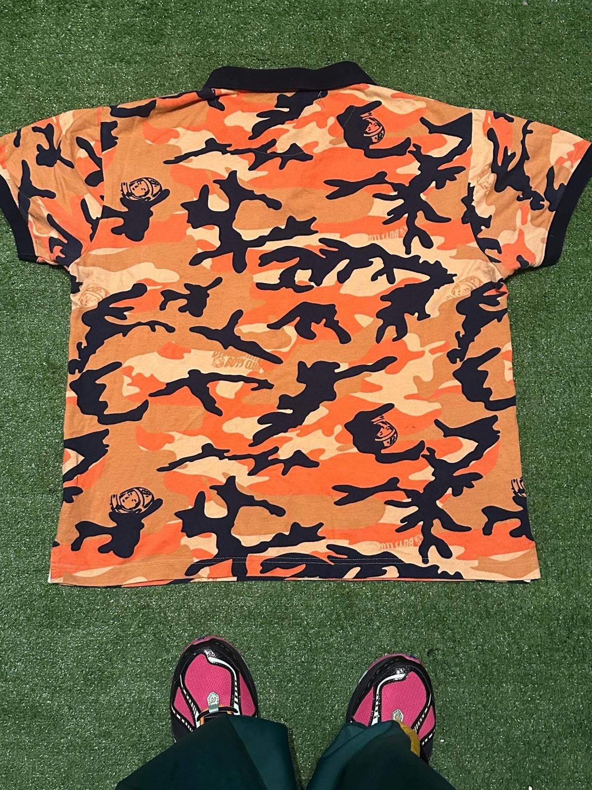 Billionaire Boys Club Billionaire Boys Club Orange Camo Polo Shirt Size ONE SIZE - 2 Thumbnail