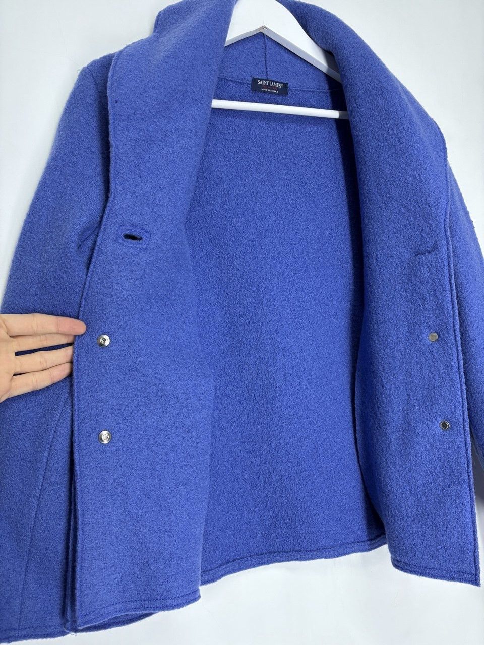 Saint James Saint James Wool Jacket with a metal anchor clasp Size M / US 6-8 / IT 42-44 - 11 Thumbnail