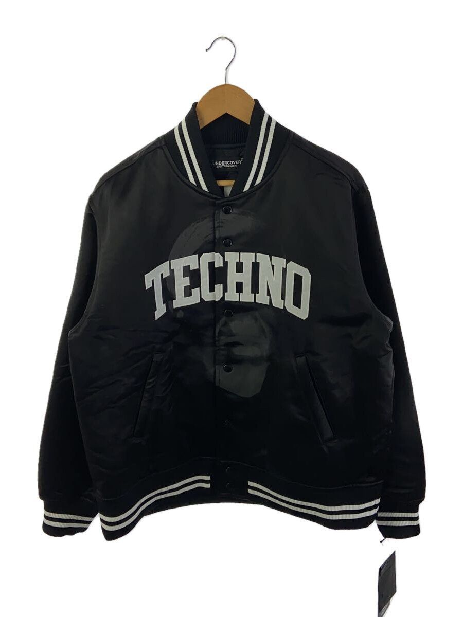 Undercover Undercover Techno Satin Cotton Stadium Jacket Black Size US L / EU 52-54 / 3 - 1 Thumbnail