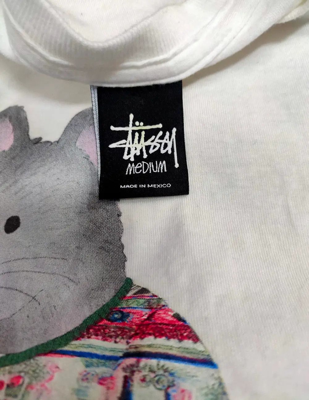 Stussy Vintage Stussy white tee Size US M / EU 48-50 / 2 - 5 Thumbnail