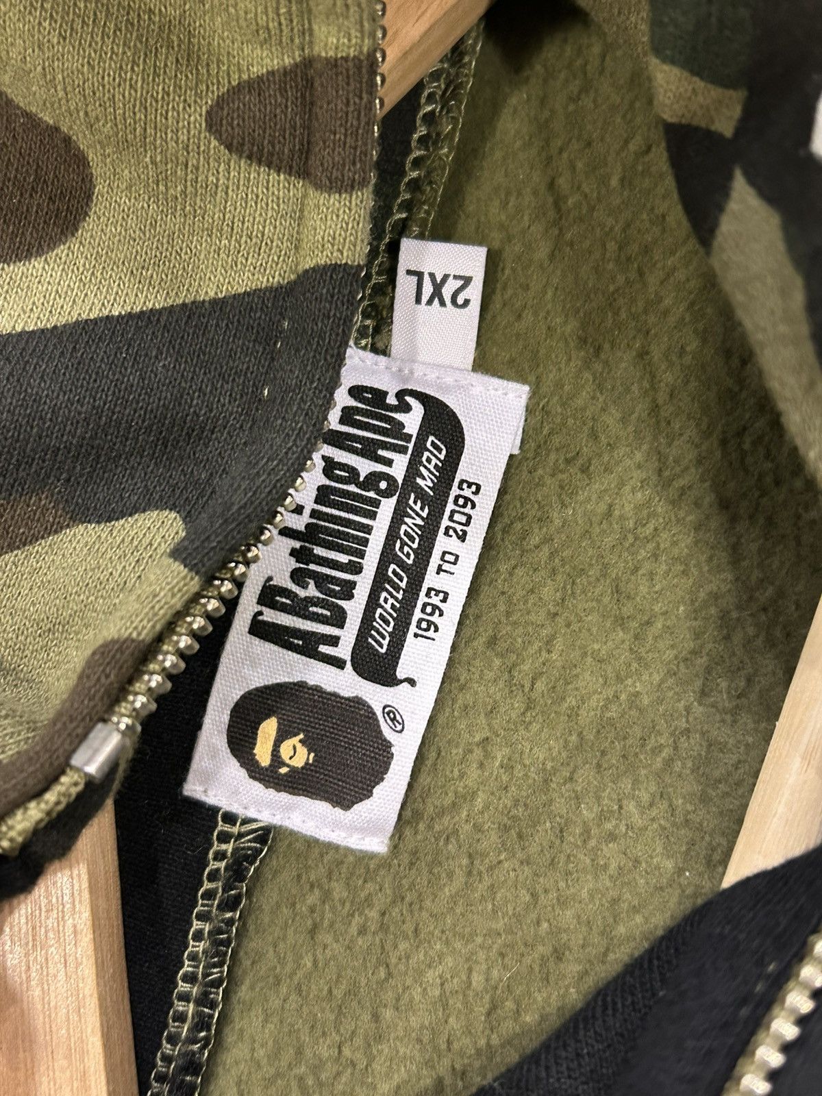 Bape Bape X God Selection XXX Shark Full Zip Hoodie Size US XXL / EU 58 / 5 - 3 Thumbnail