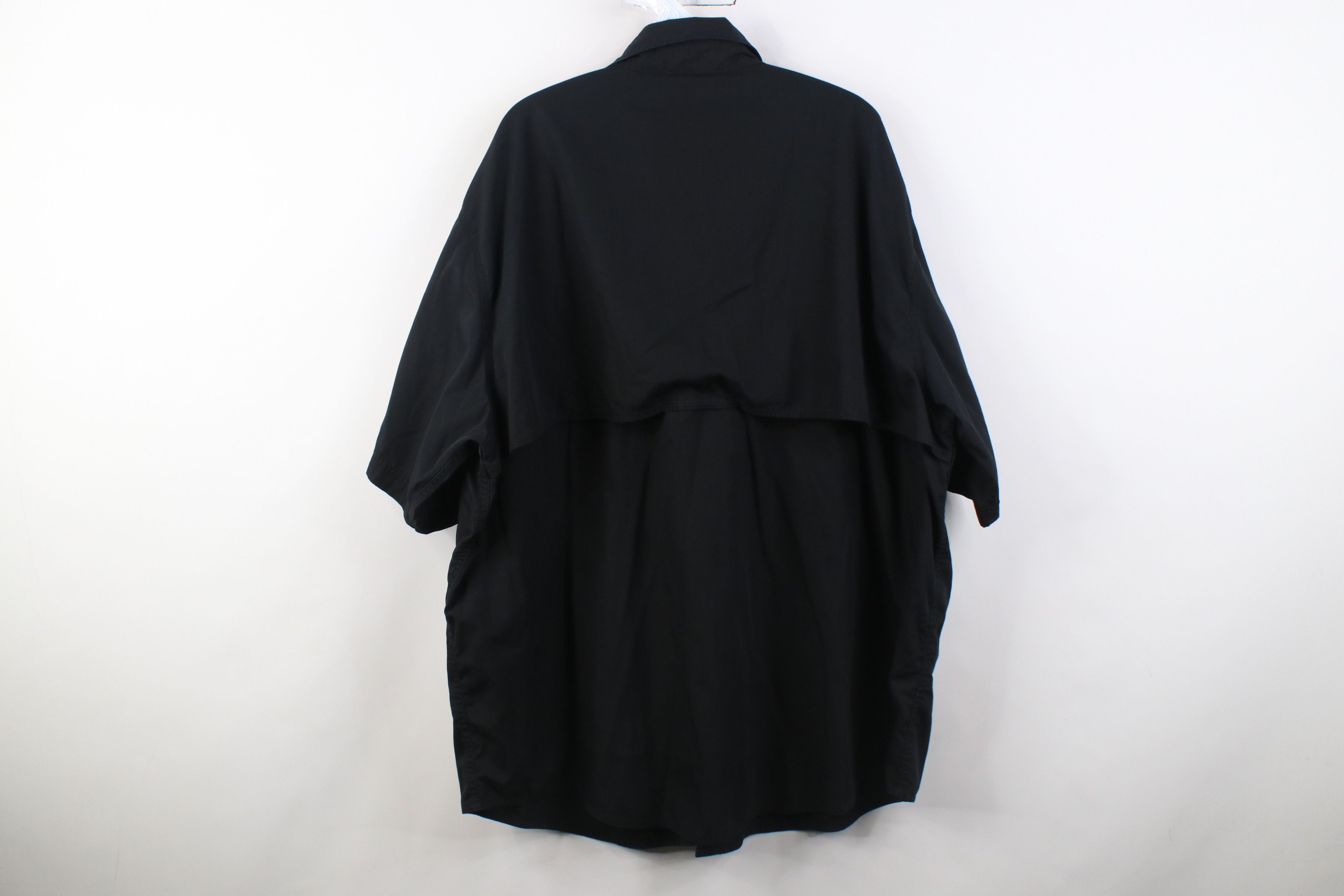 Vintage 5.11 Tactical Series Ripstop Short Sleeve Button Shirt Black Size US XXL / EU 58 / 5 - 13 Thumbnail