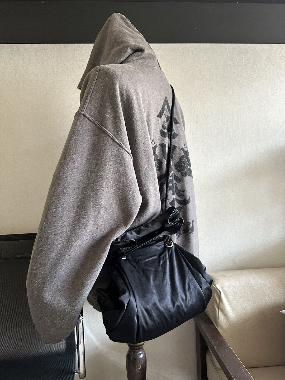 Tokio Kumagai 1980s Tokio Kumagai folded Drawstring Nylon Backpack Size ONE SIZE - 24 Thumbnail