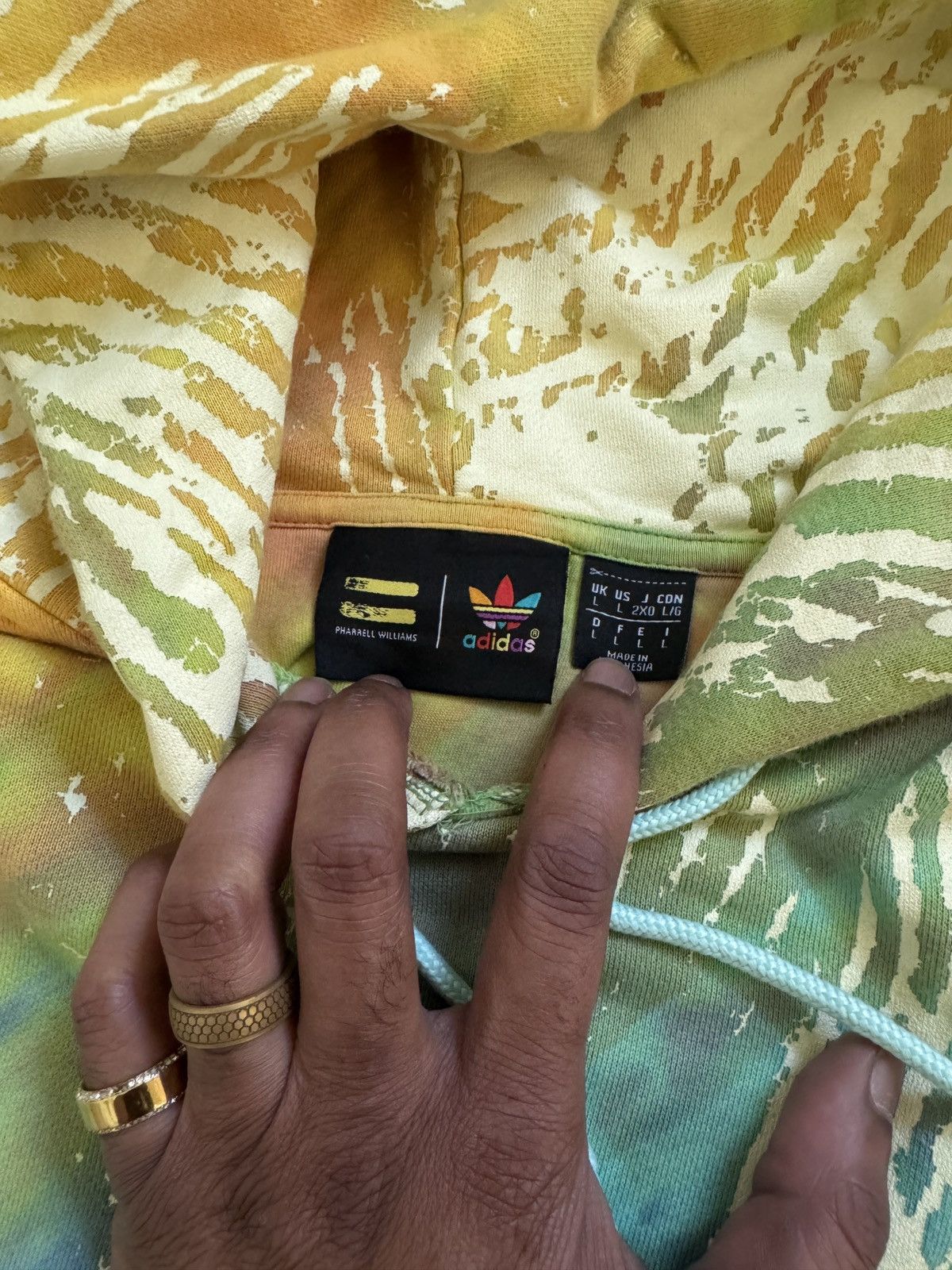 Adidas × Human Made Adidas Humanrace Hoodie Size US L / EU 52-54 / 3 - 3 Thumbnail