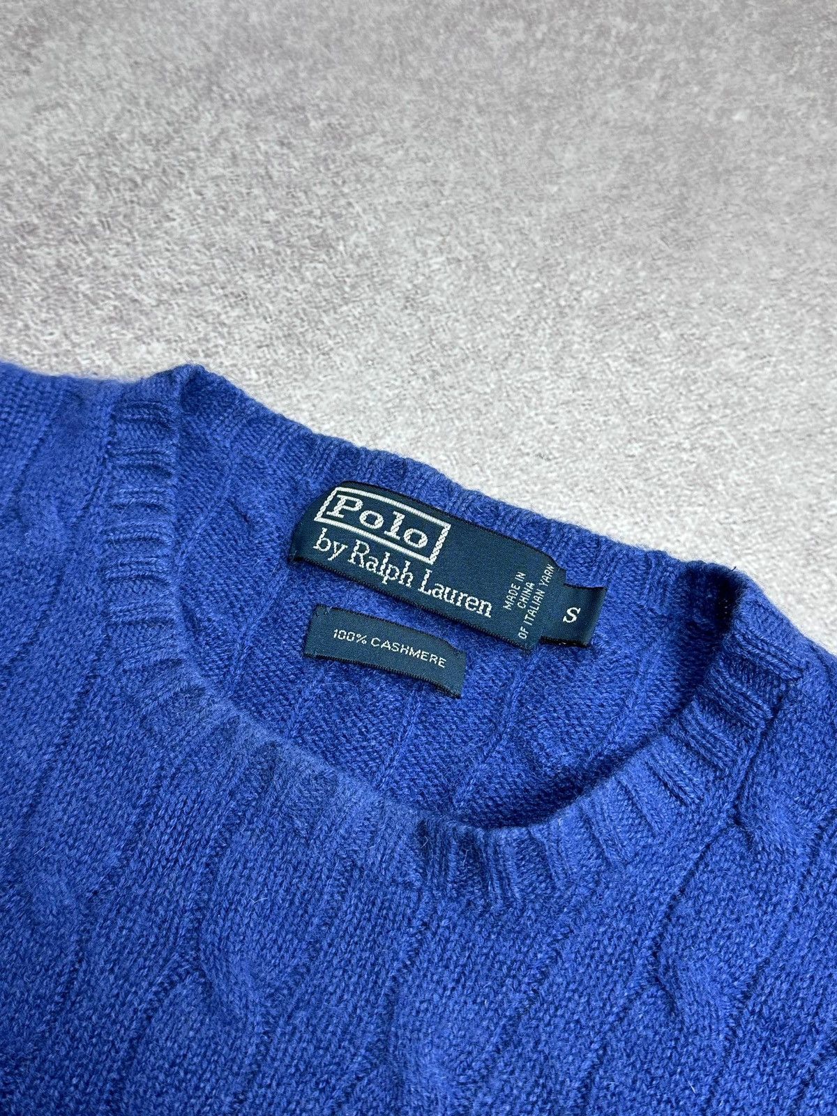 Polo Ralph Lauren Vintage Polo Ralph Lauren Big Knit Archival Sweater S Size US S / EU 44-46 / 1 - 3 Thumbnail