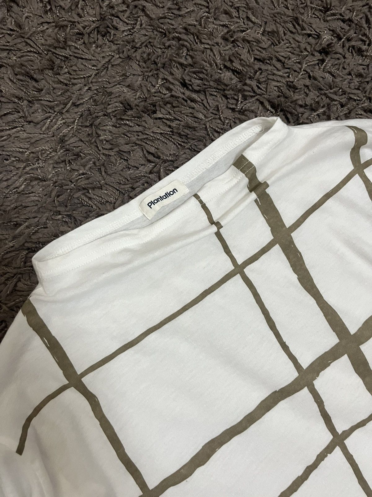 Issey Miyake 1990s PLANTATION windowpane pattern over shirt #F3 Size M / US 6-8 / IT 42-44 - 5 Thumbnail