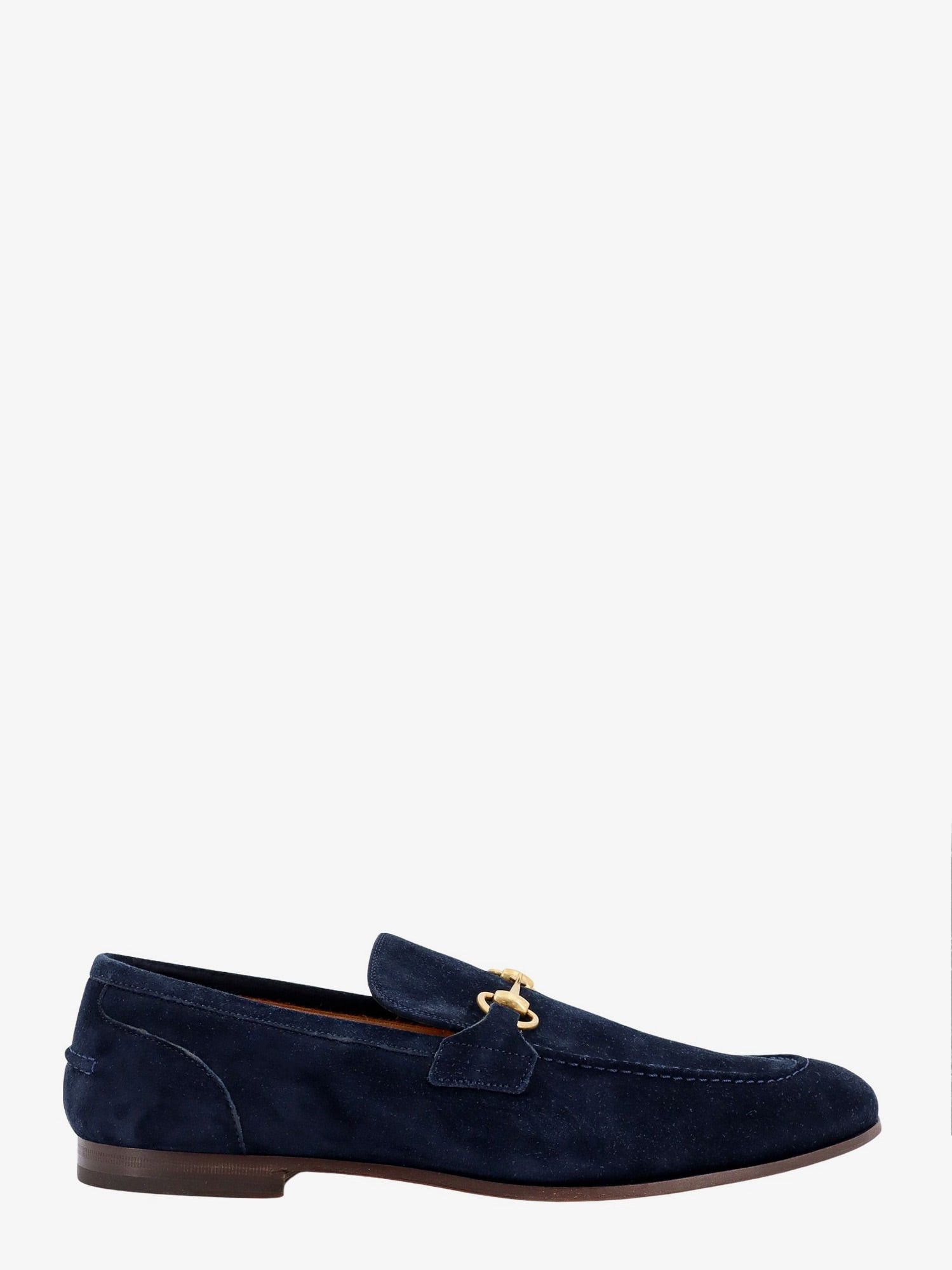 image of Gucci Jordaan Man Blue Loafers, Men's (Size 10)