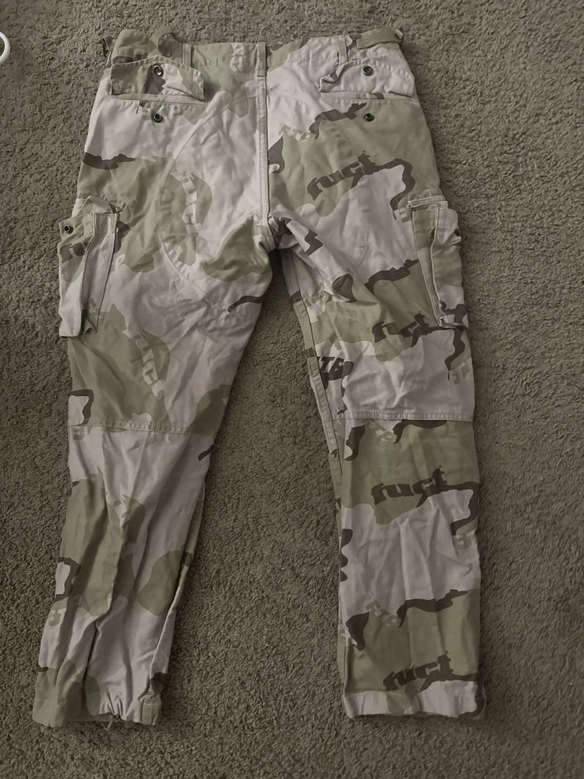 FUCT × Fuck The Population FTP X FUCT Cargo Pants Size US 30 / EU 46 - 2 Thumbnail