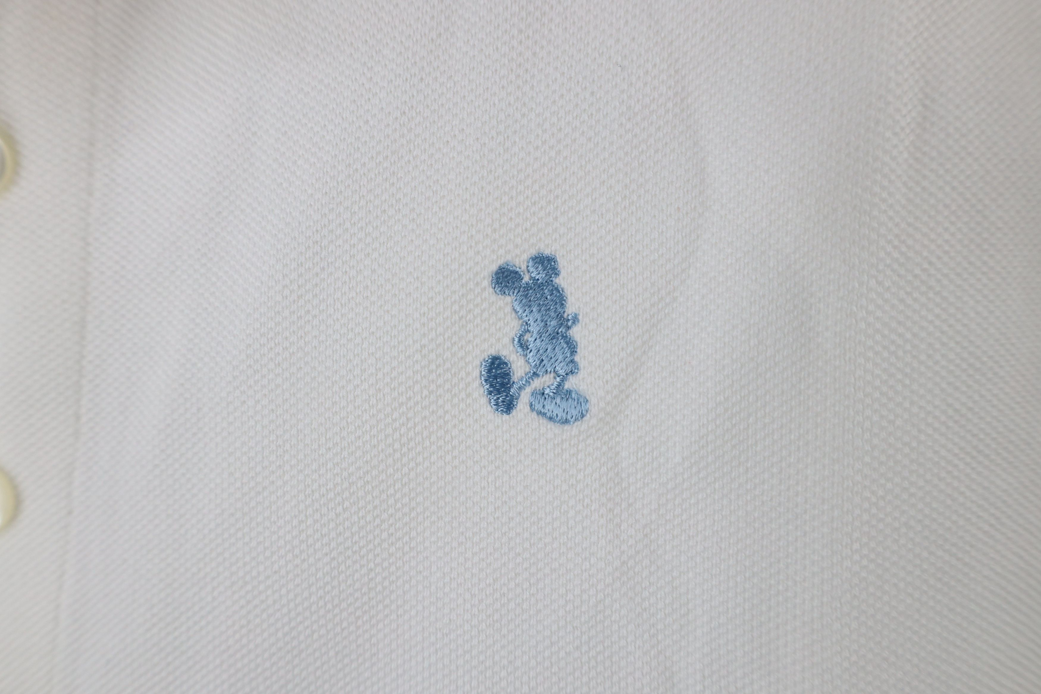 Disney × Vintage Vintage 90s Disney Mickey Mouse Pique Cotton Golf Polo Shirt Size US M / EU 48-50 / 2 - 4 Thumbnail
