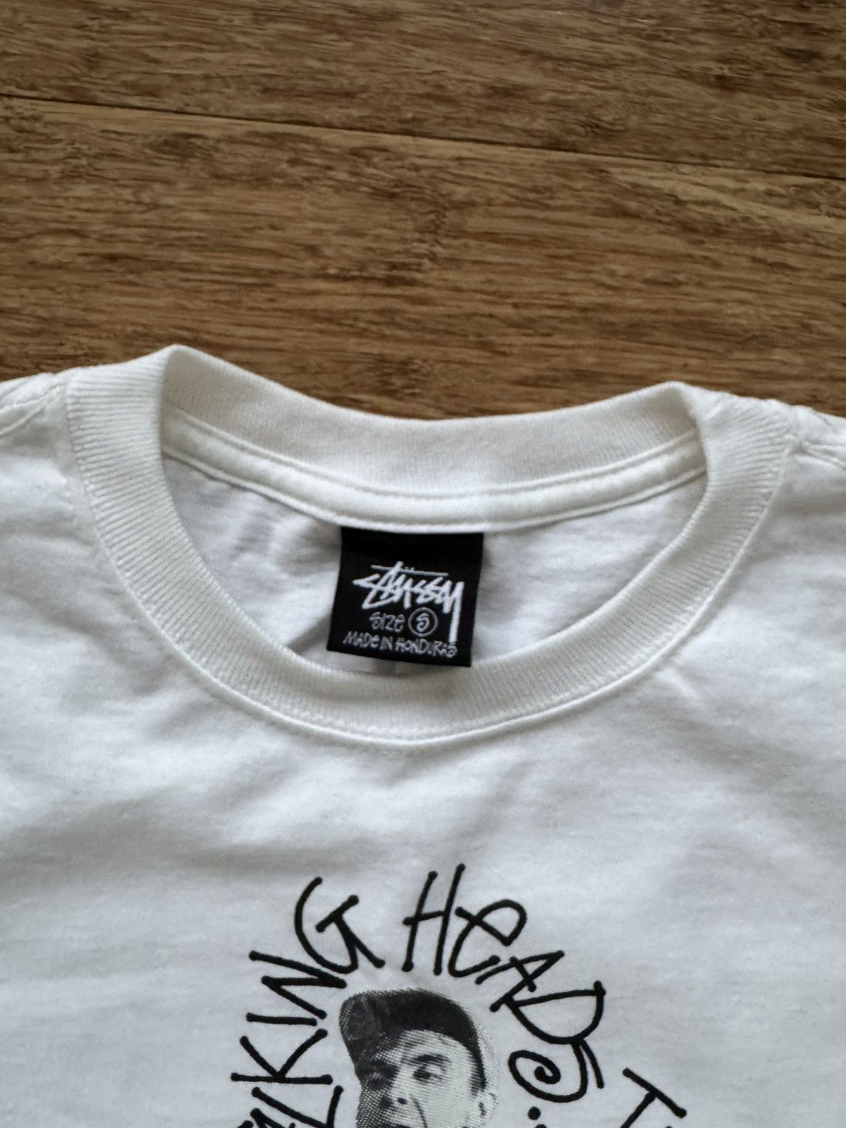 Stussy Talking Heads White T-Shirt Size US S / EU 44-46 / 1 - 5 Thumbnail