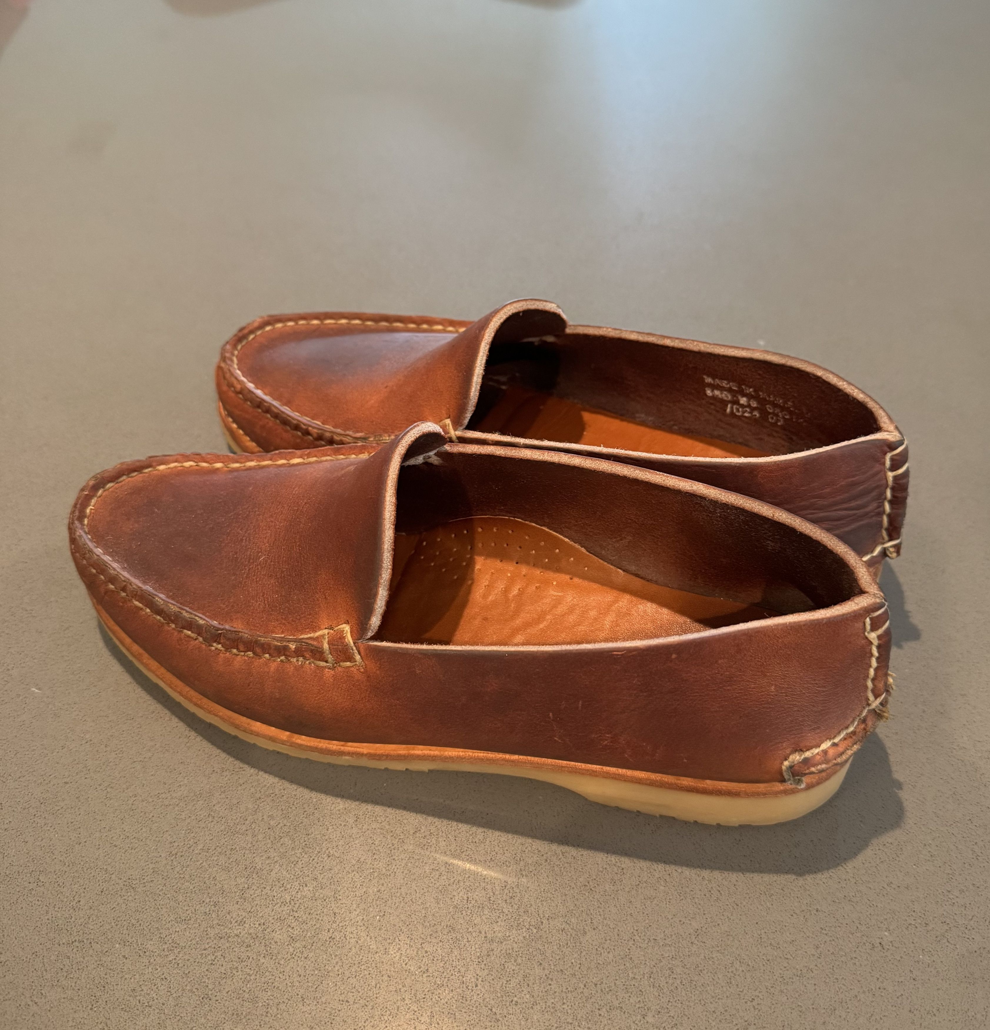 Moccasin Loafer In Chromepak Leather in Brown, Men's (Size 8.5) — image 3 of 6
