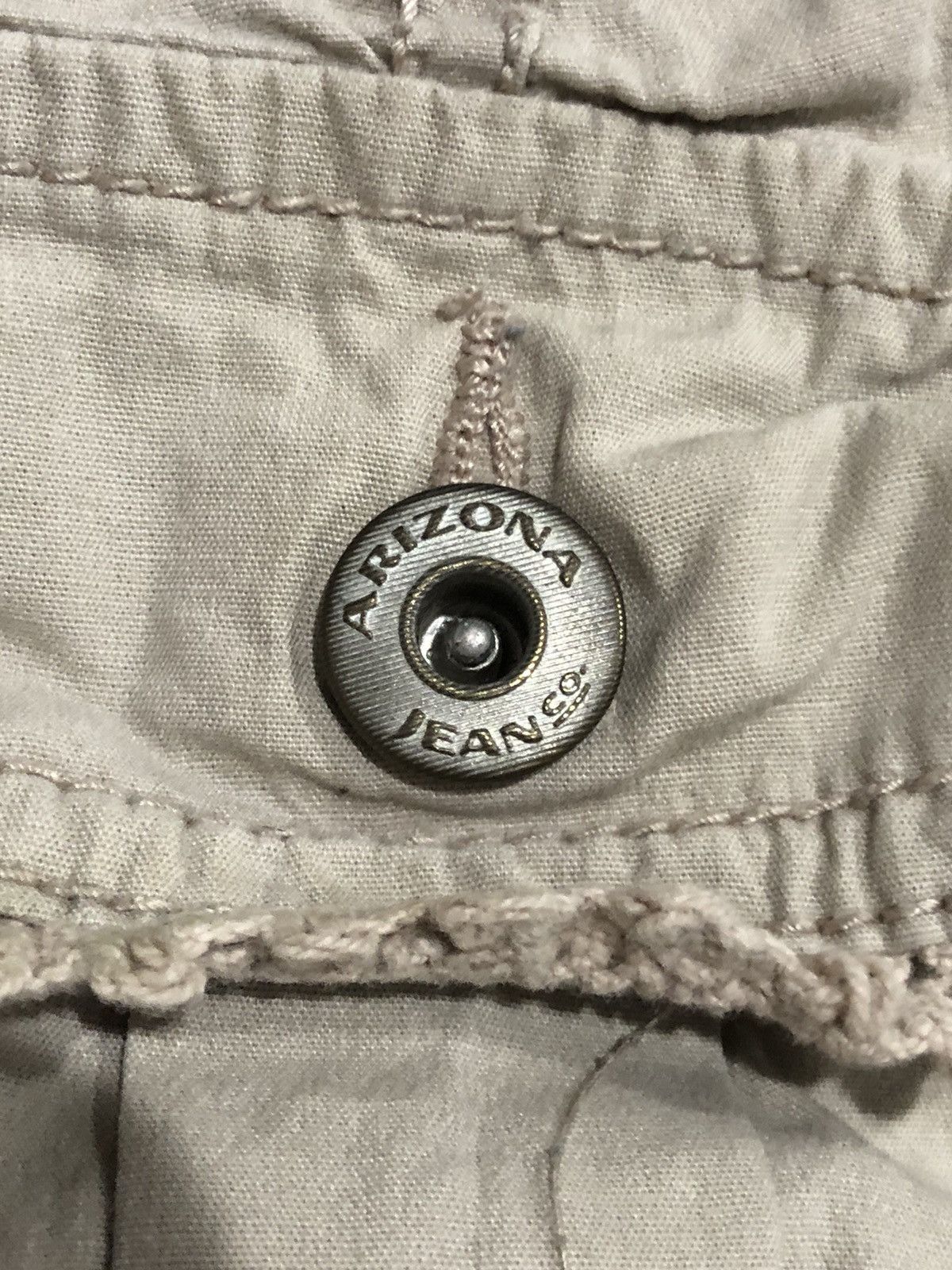 Arizona Jean Co. × Vintage Y2K Arizona Jeans Cargo Shorts Size 36" / US 14 / IT 50 - 8 Thumbnail