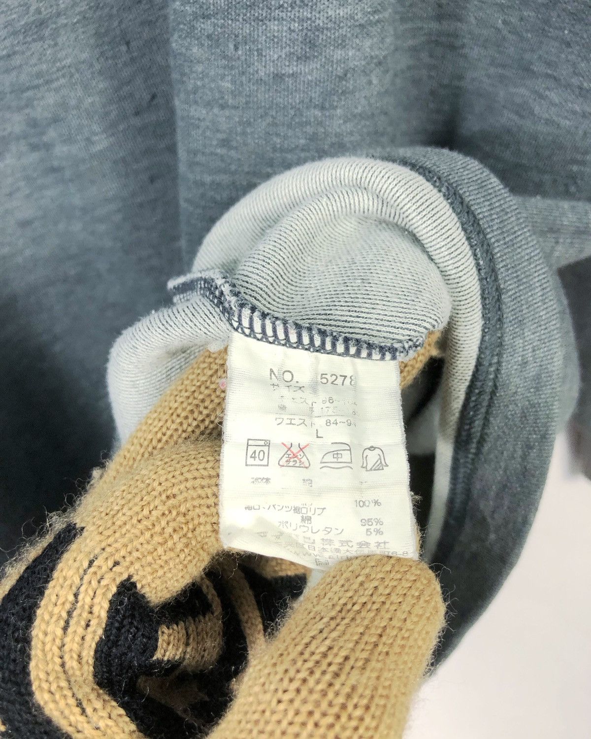 Japanese Brand × Y's × Yohji Yamamoto Rare Yohji Yamamoto Y'saccs Saccsny Sweatshirt Size US L / EU 52-54 / 3 - 9 Thumbnail
