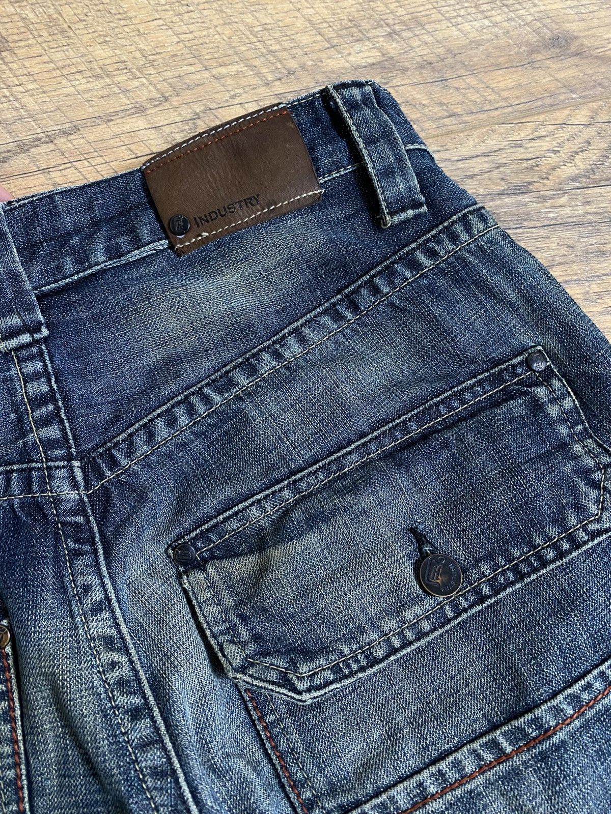 Japanese Brand Rare Y2K Baggy Jeans | Archive Avant-garde 90s Grunge Style Size US 32 / EU 48 - 4 Thumbnail